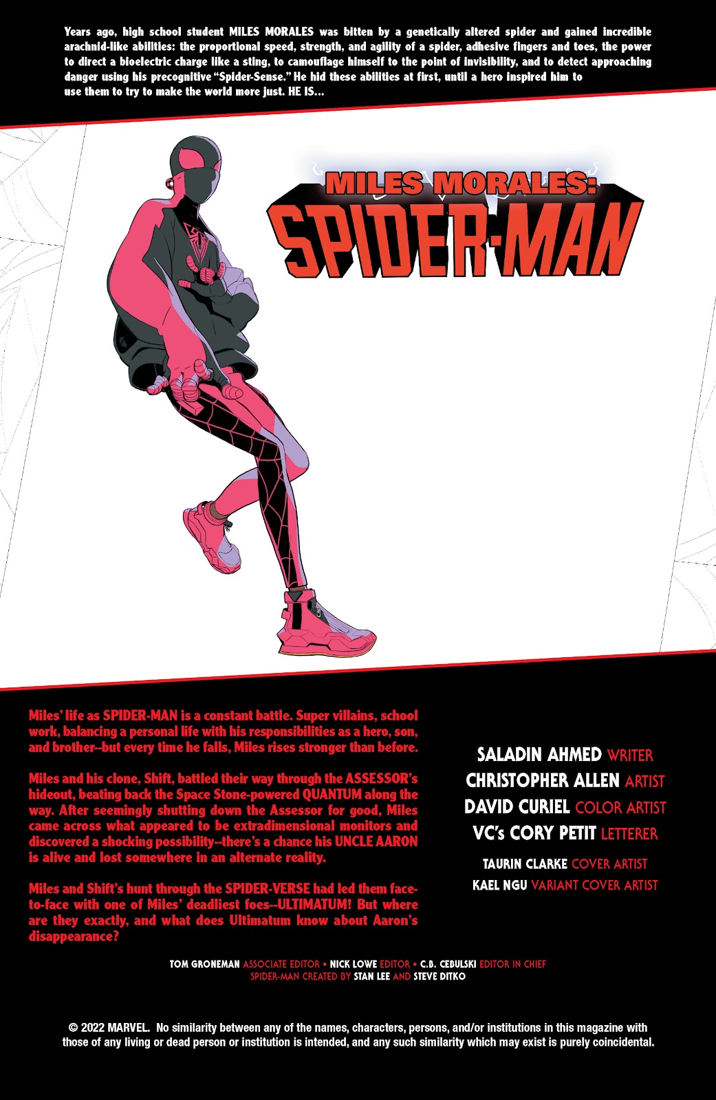 Miles Morales: Spider-Man issue 37 - Page 2