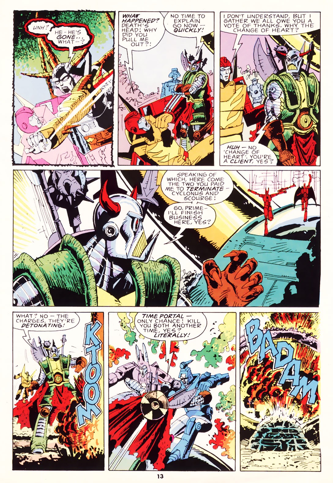 Read online The Transformers (UK) comic -  Issue #151 - 12