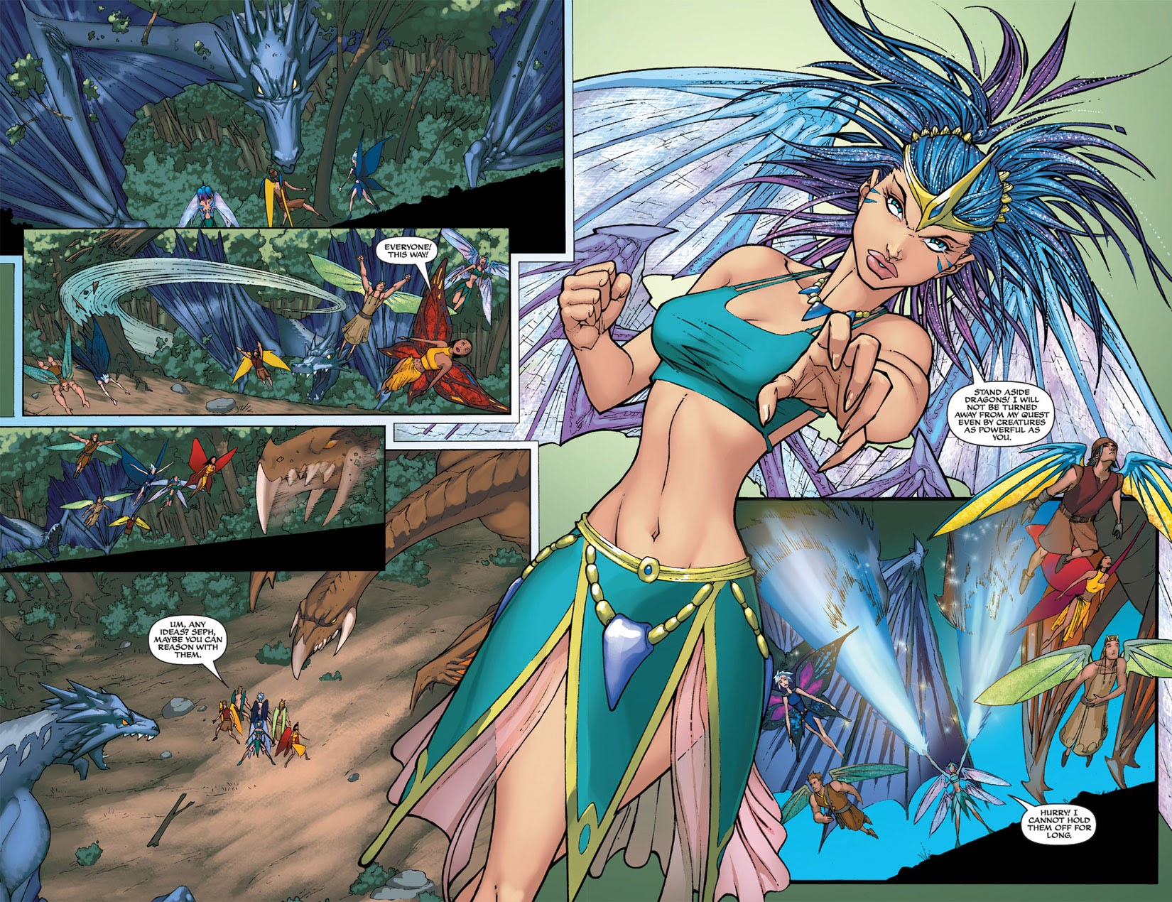 Read online Michael Turner's Soulfire: Shadow Magic comic -  Issue #2 - 13