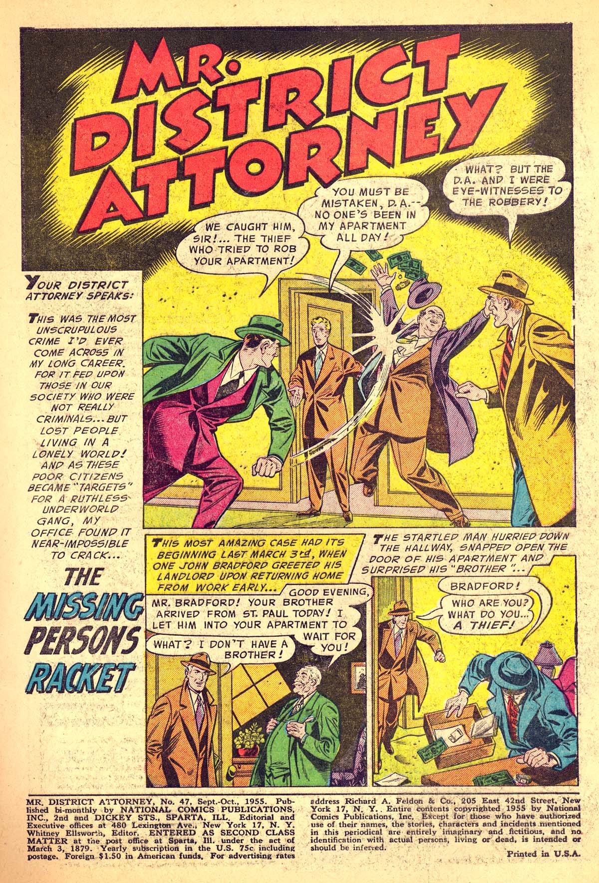 Read online Mr. District Attorney comic -  Issue #47 - 3