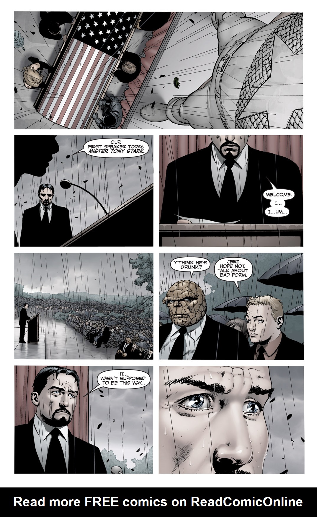 Read online Fallen Son: The Death of Captain America comic -  Issue #5 - 5