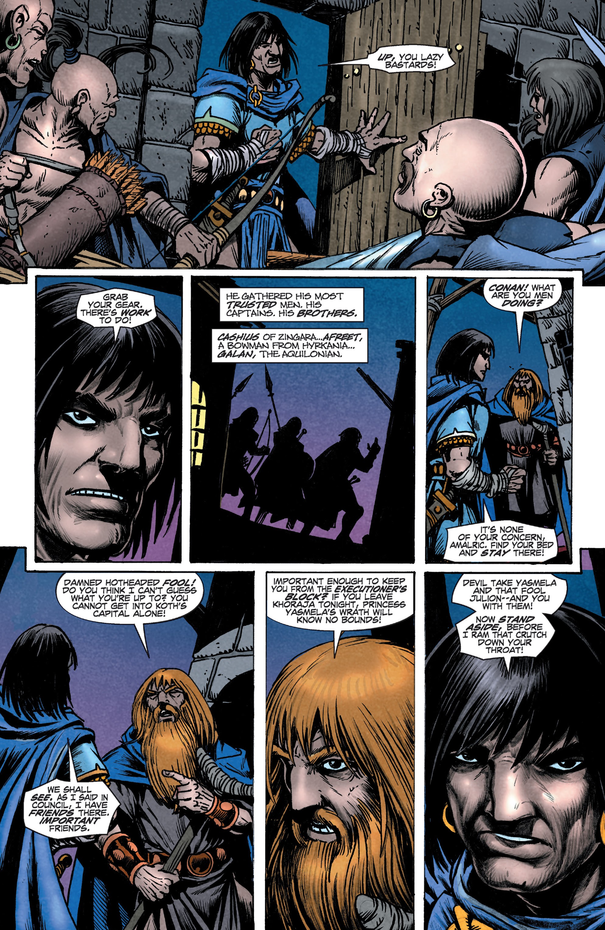 Read online Conan Chronicles Epic Collection comic -  Issue # TPB The Battle of Shamla Pass (Part 3) - 6