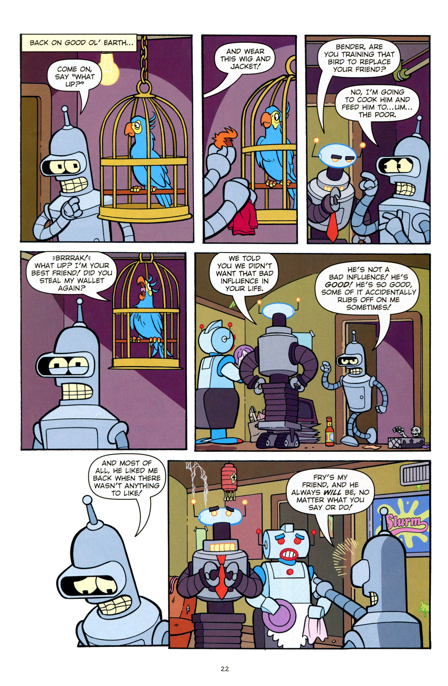 Read online Futurama Comics comic -  Issue #58 - 19