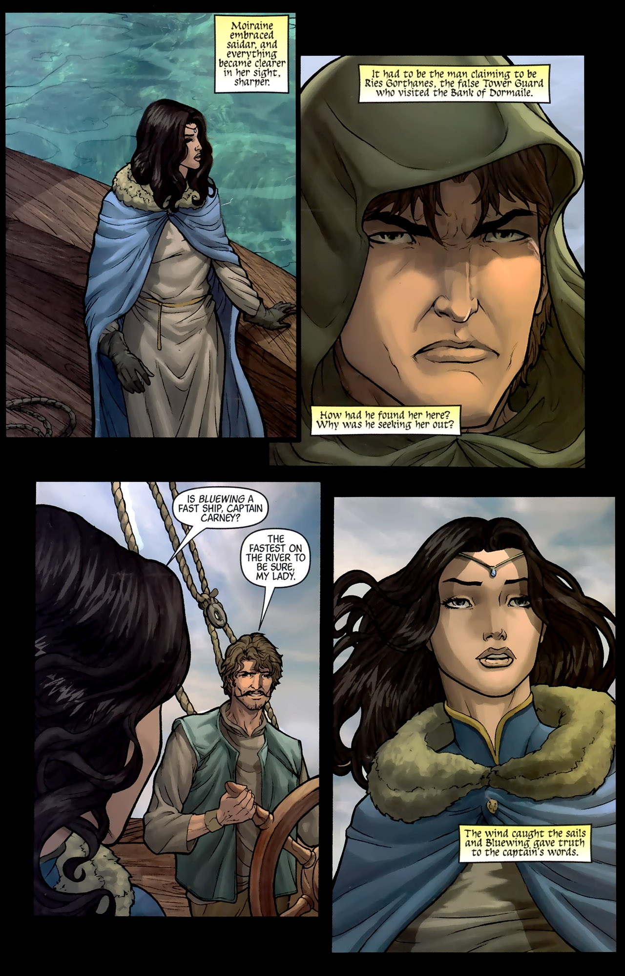 Read online Robert Jordan's The Wheel of Time: New Spring comic -  Issue #5 - 22