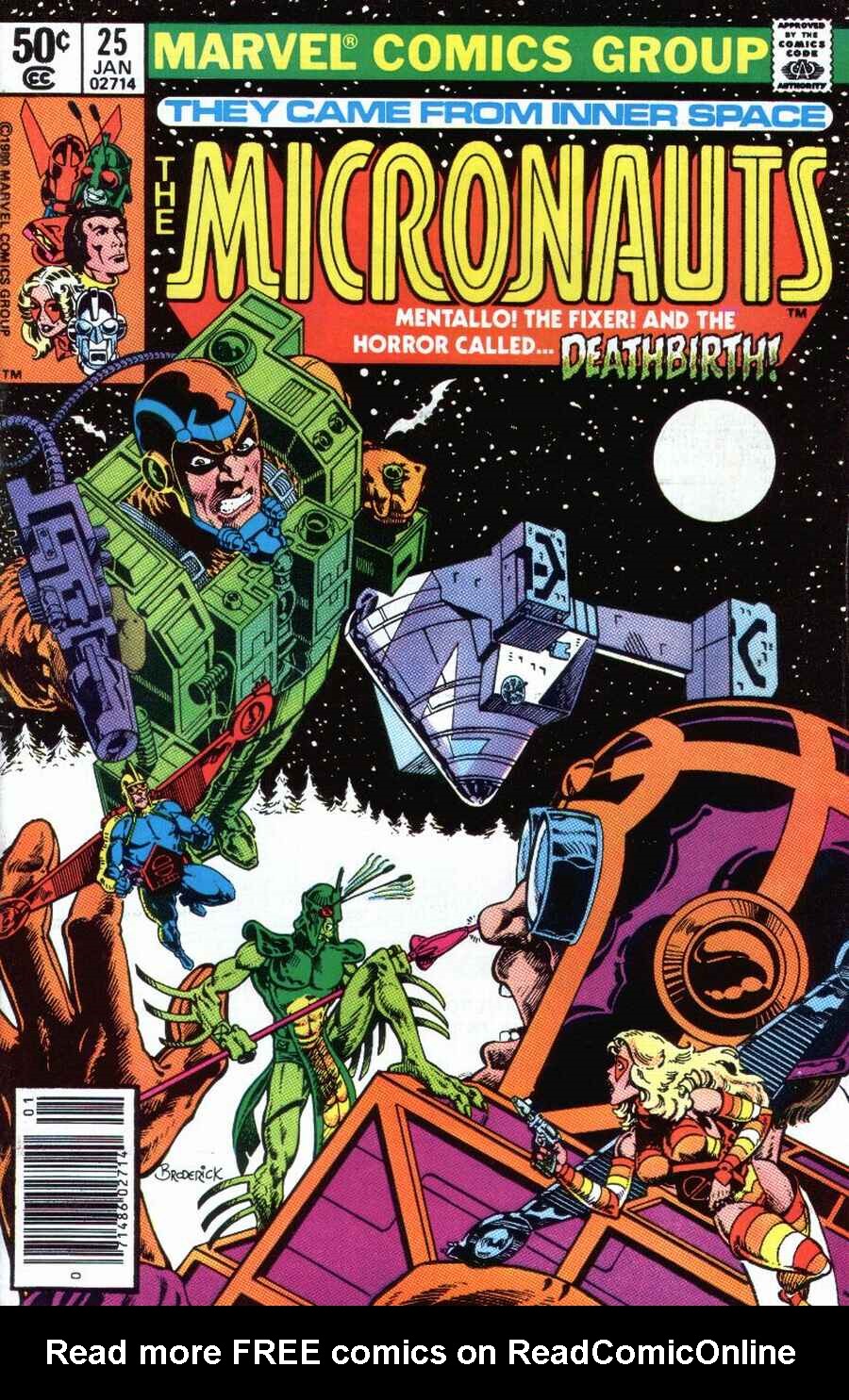 Read online Micronauts (1979) comic -  Issue #25 - 1