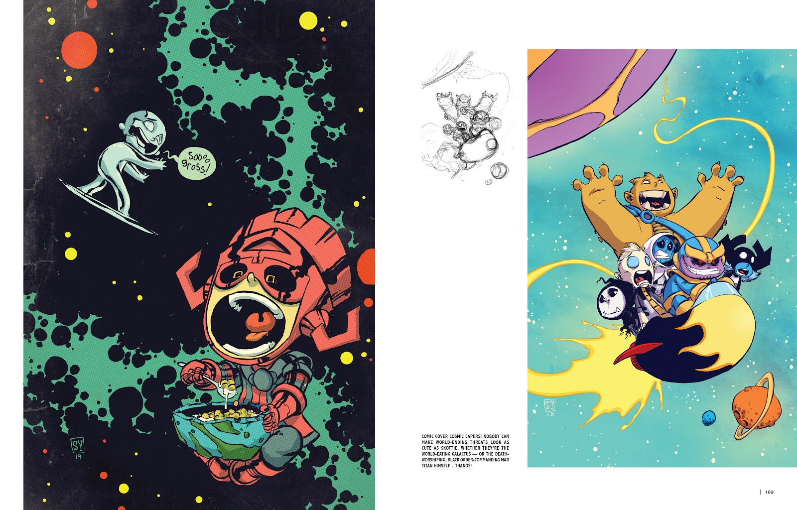 Read online The Marvel Art of Skottie Young comic - Issue # TPB