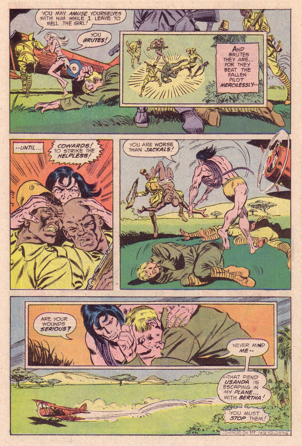 Read online Tarzan (1972) comic -  Issue #255 - 12