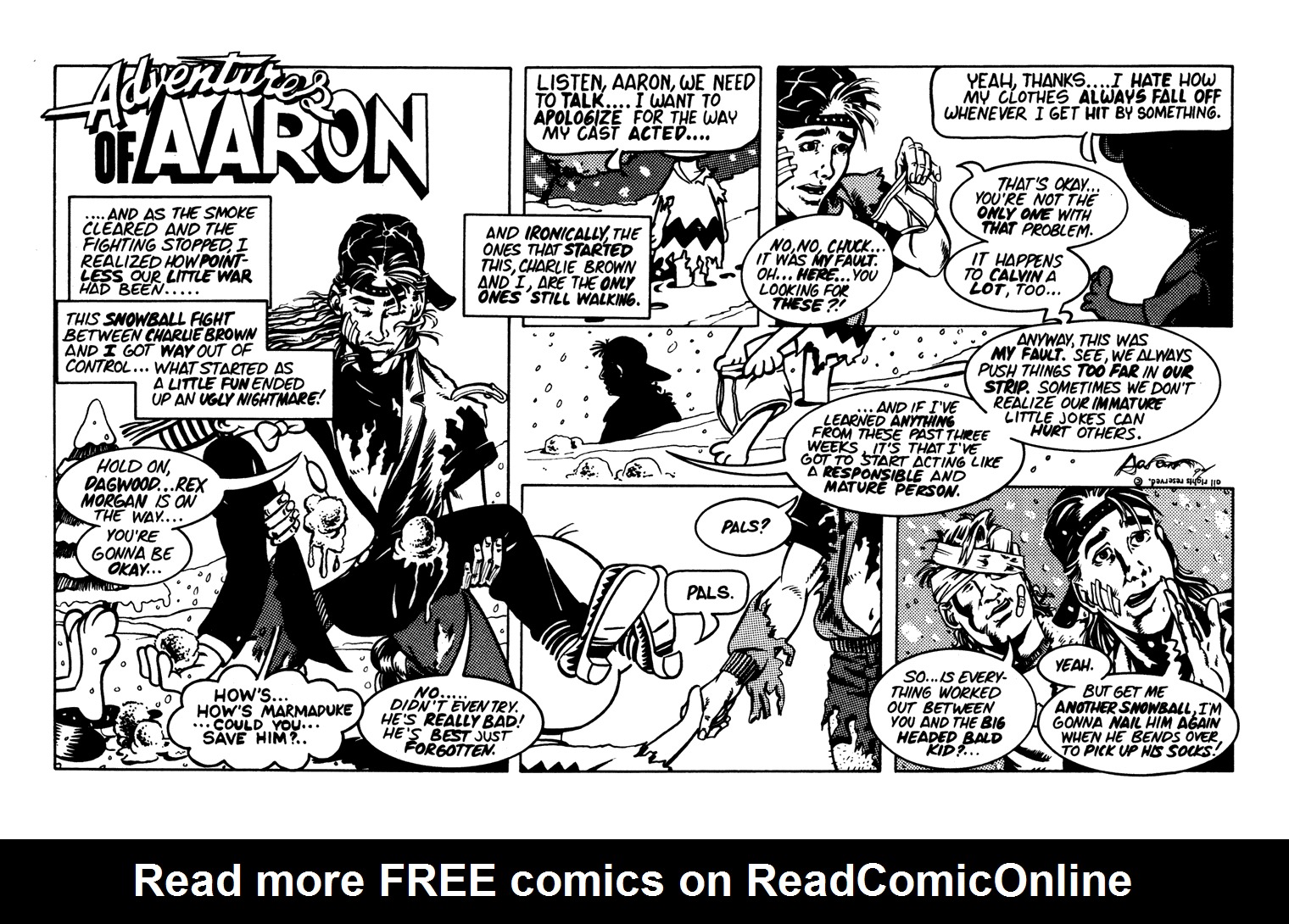 Read online Aaron Strips comic -  Issue #2 - 16