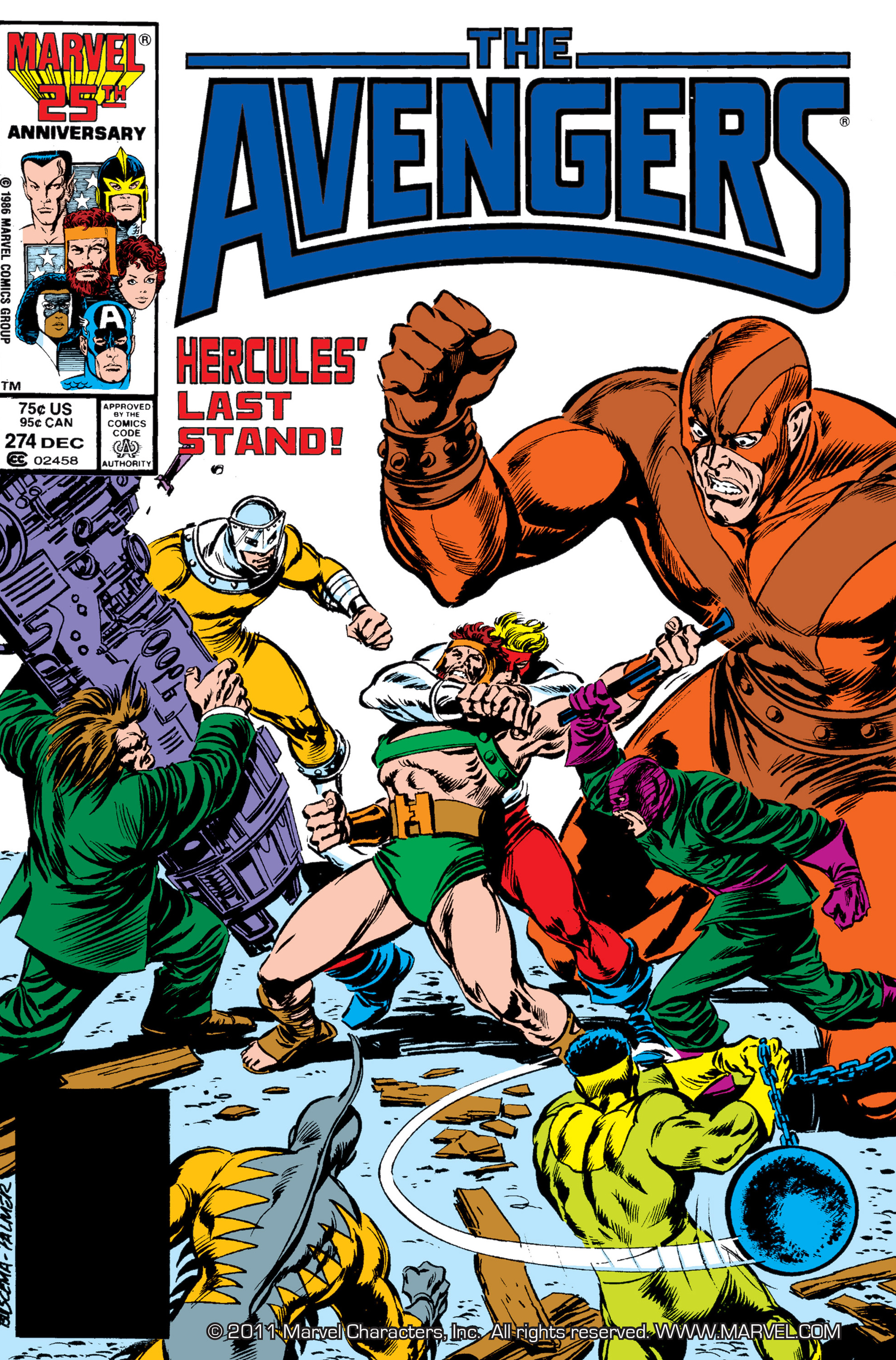 Read online The Avengers (1963) comic -  Issue #274 - 1