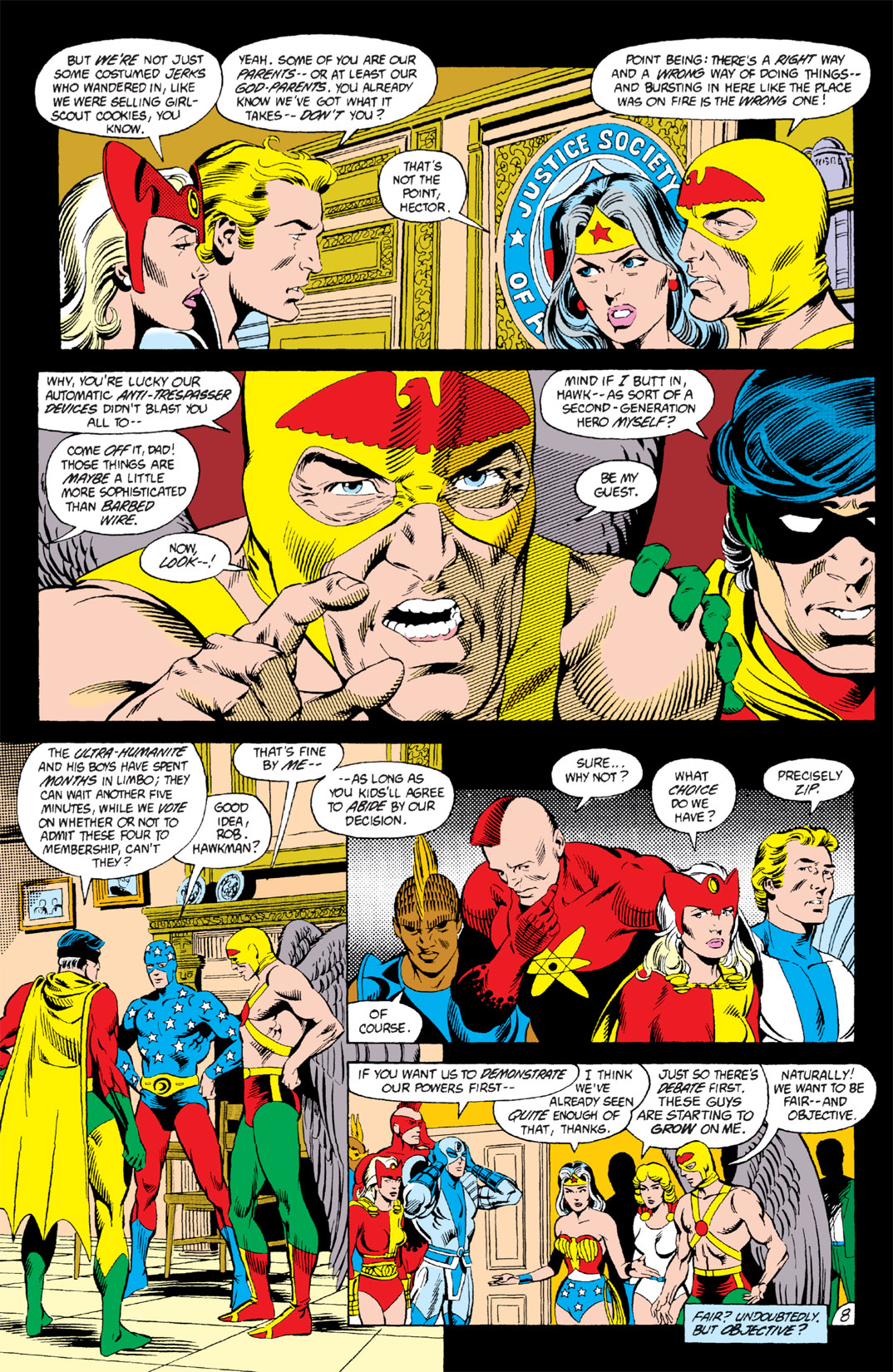 Read online Infinity Inc. (1984) comic -  Issue #1 - 8