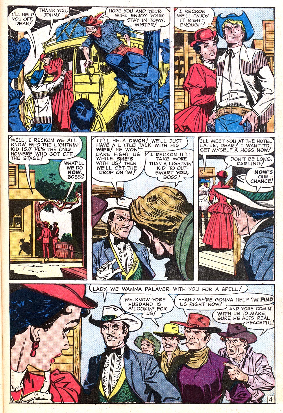 Read online Gunsmoke Western comic -  Issue #56 - 31