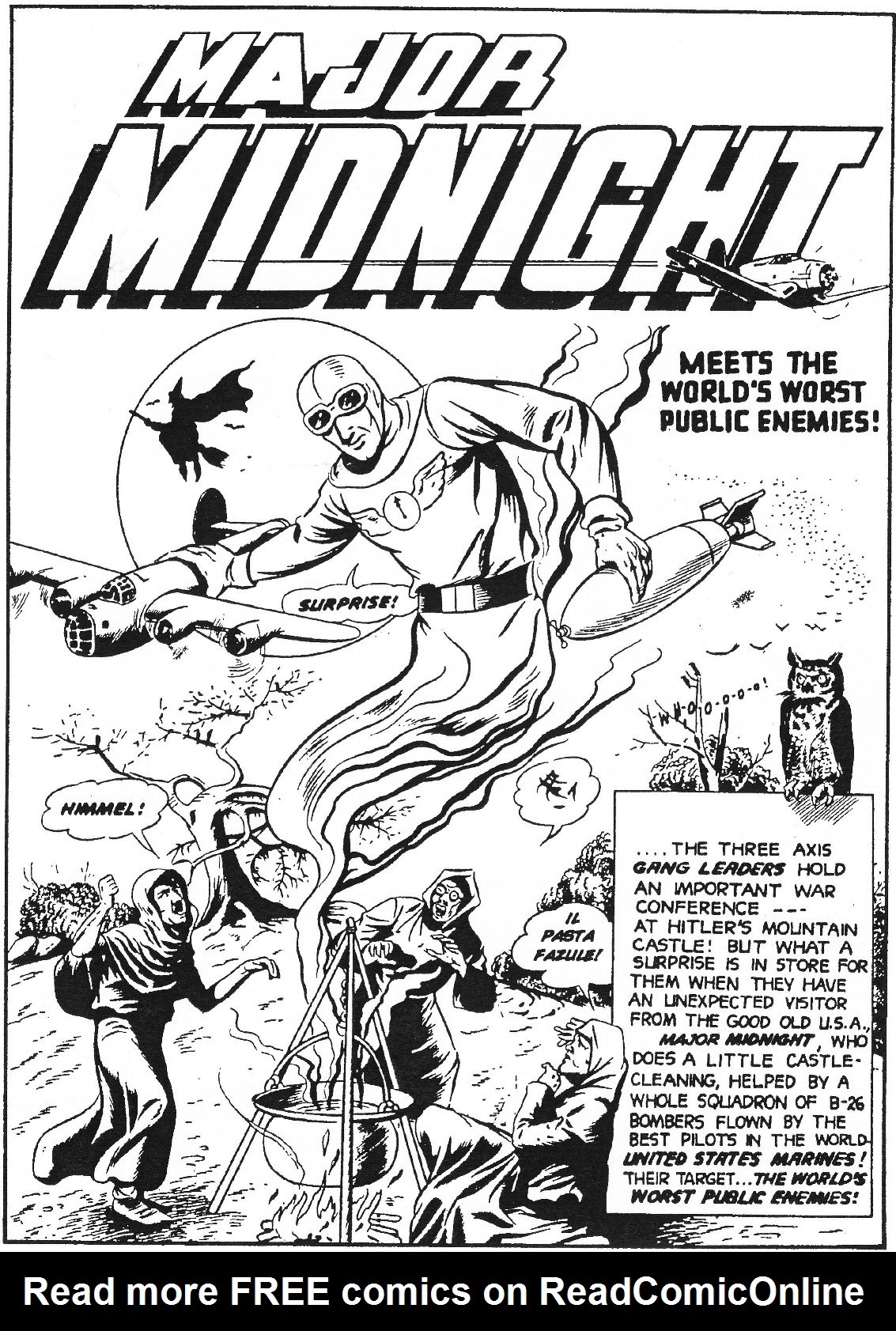 Read online Captain Midnight (1942) comic -  Issue #11 - 12