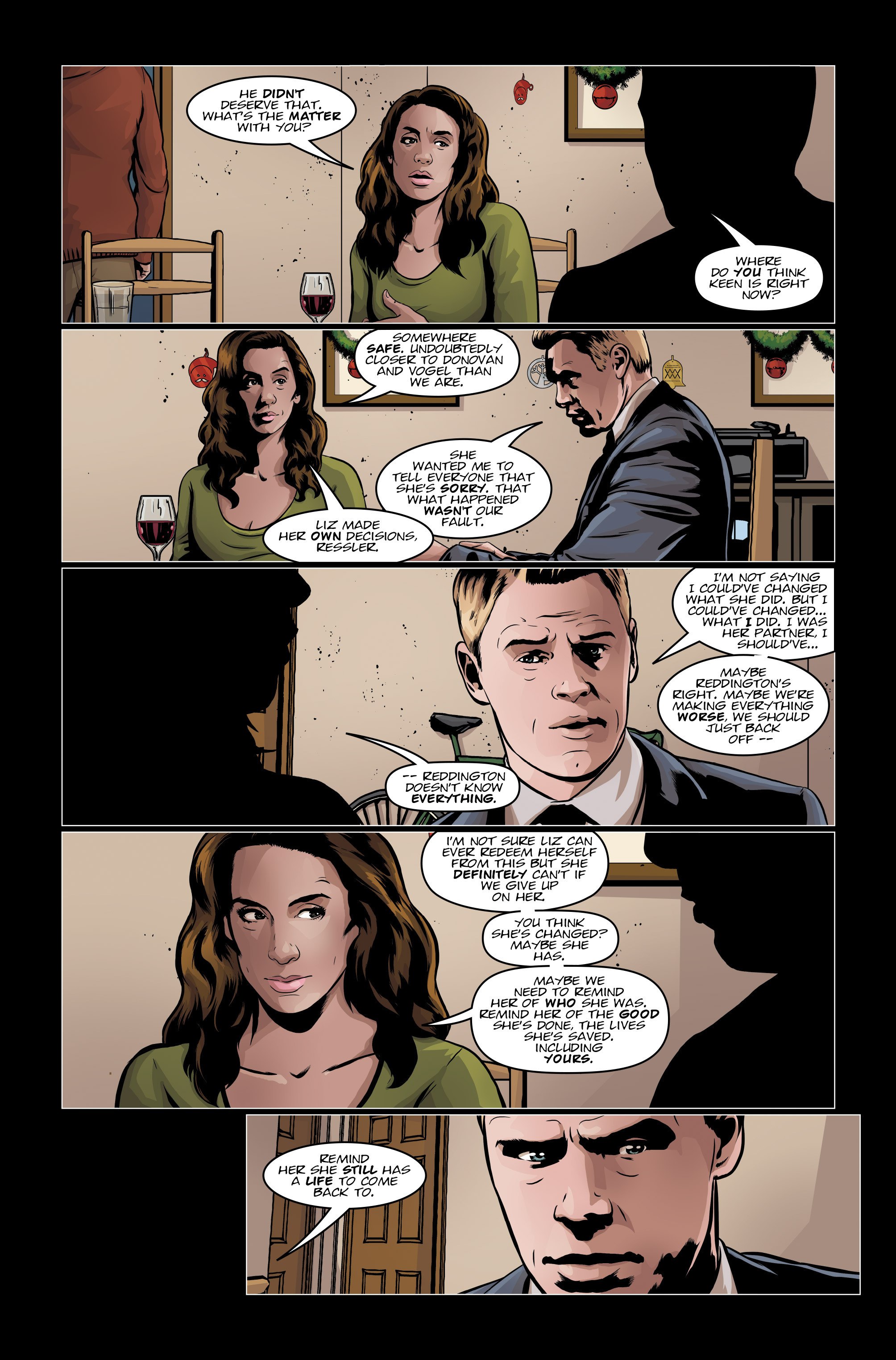 Read online The Blacklist comic -  Issue #9 - 12