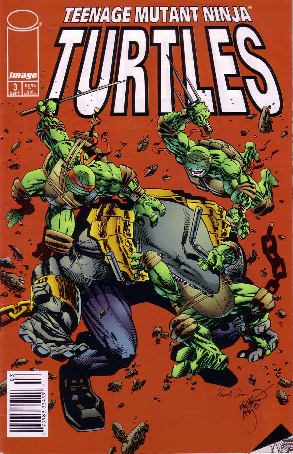 Teenage Mutant Ninja Turtles (1996) Issue #3 #3 - English 1