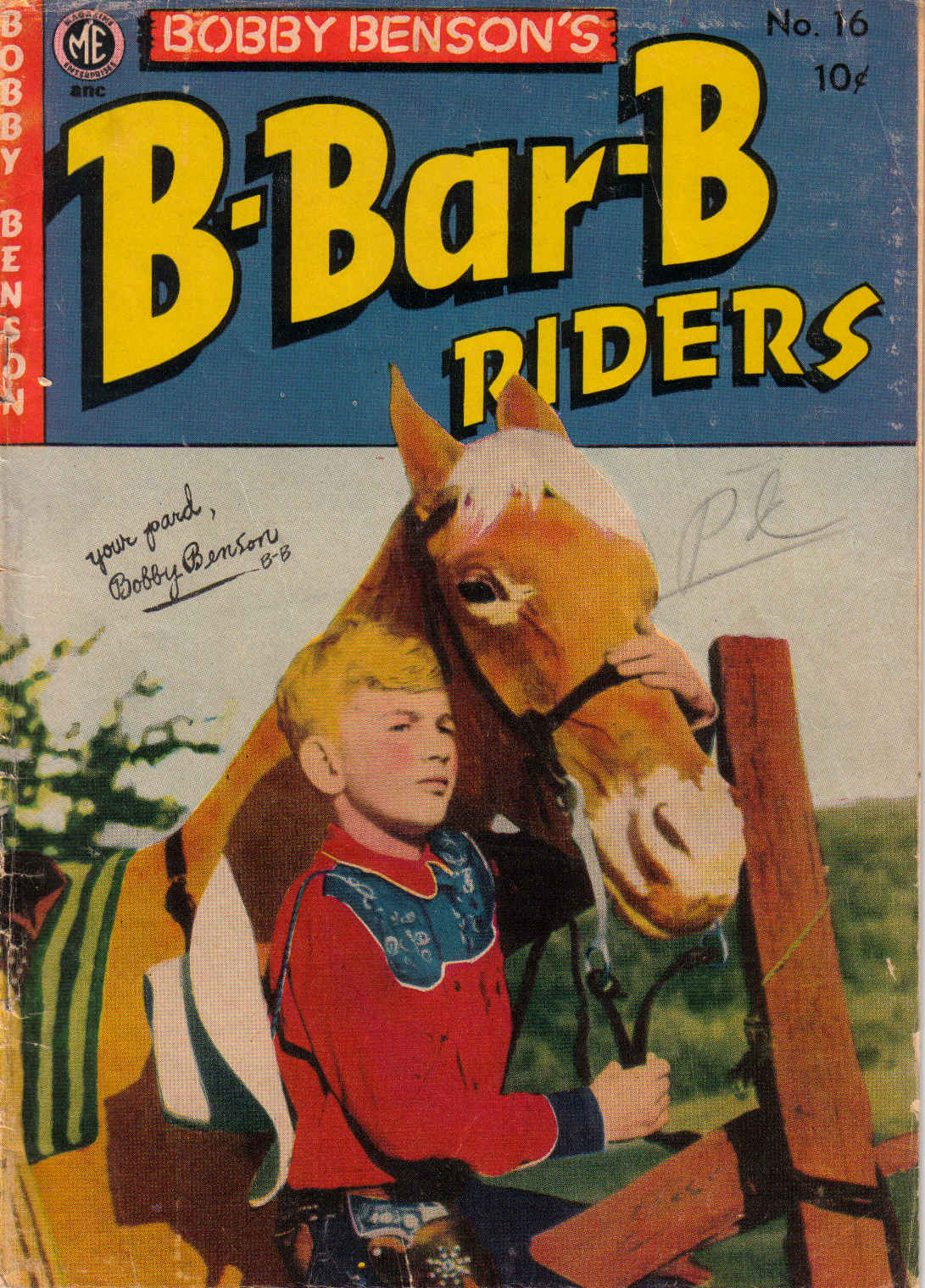 Read online Bobby Benson's B-Bar-B Riders comic -  Issue #16 - 1