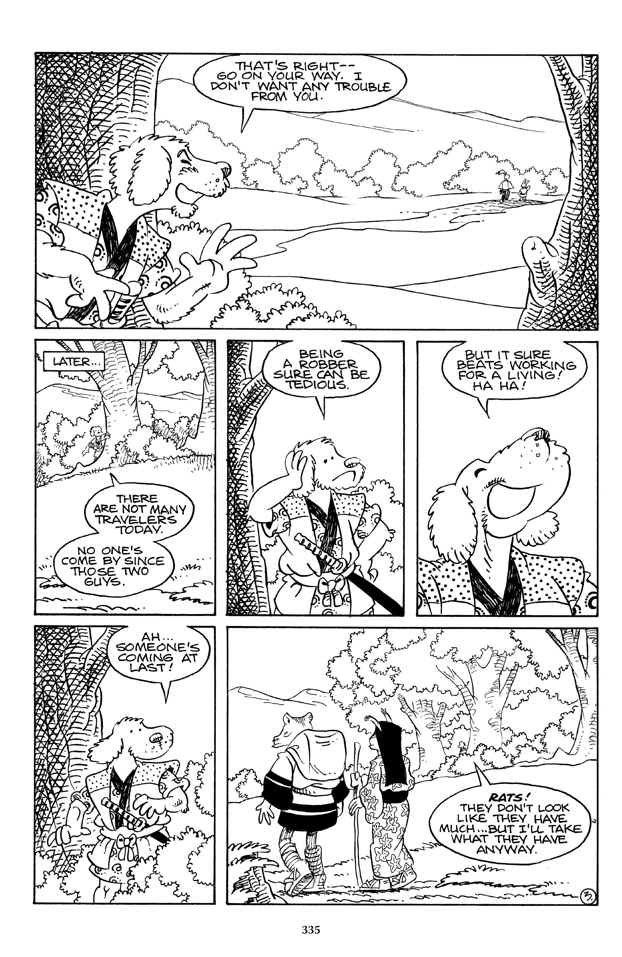 Read online The Usagi Yojimbo Saga comic -  Issue # TPB 4 - 332