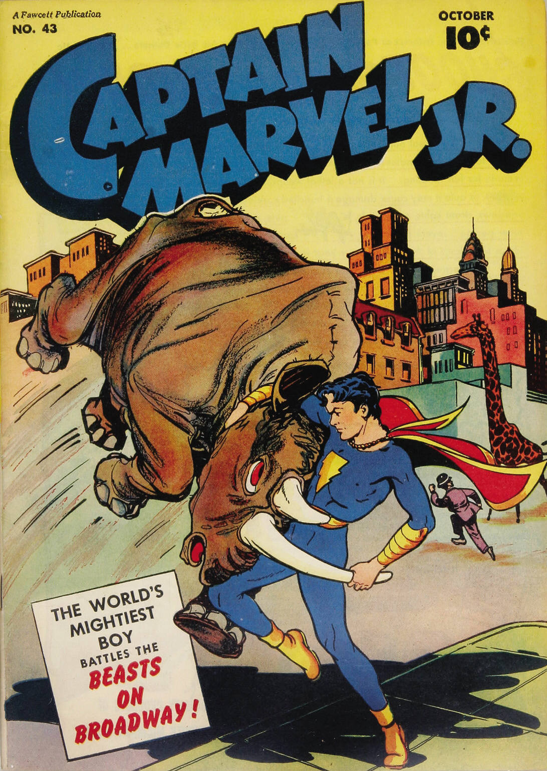 Read online Captain Marvel, Jr. comic -  Issue #43 - 1