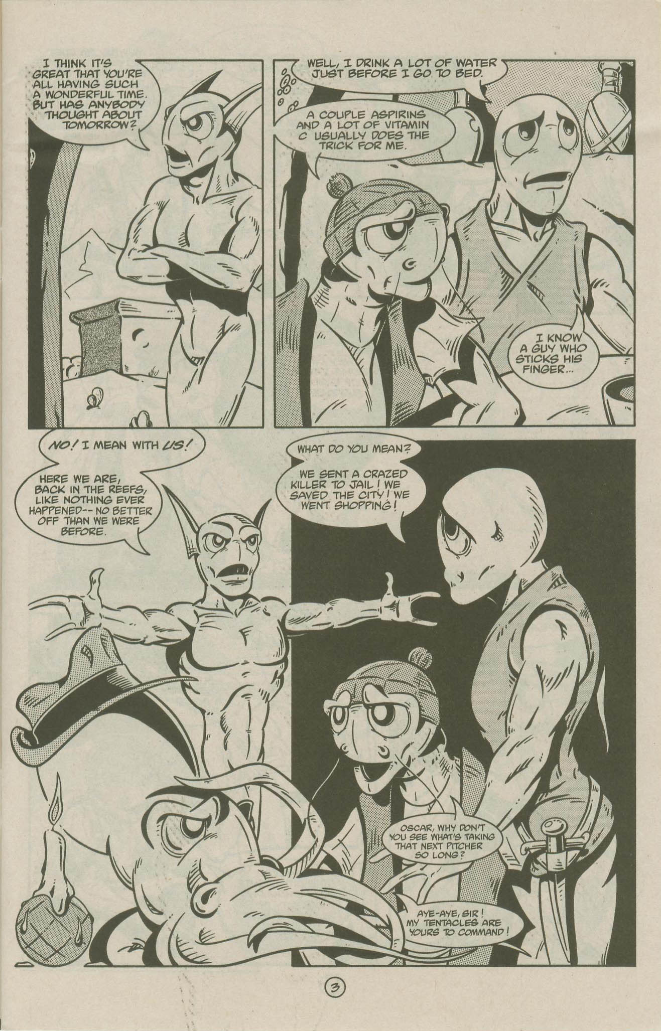 Read online The Fish Police comic -  Issue #21 - 5