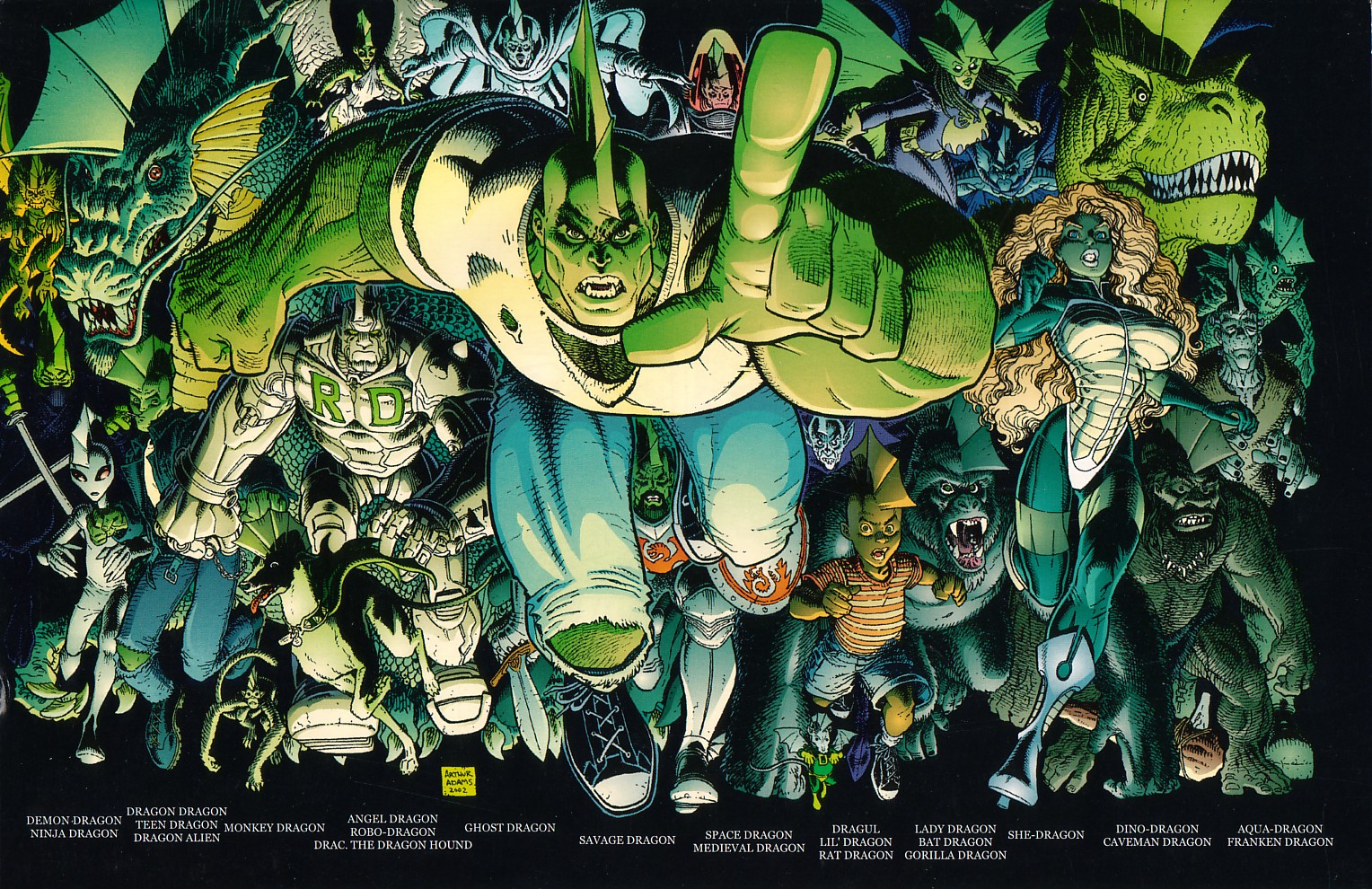 Read online The Savage Dragon (1993) comic -  Issue #100 - 99