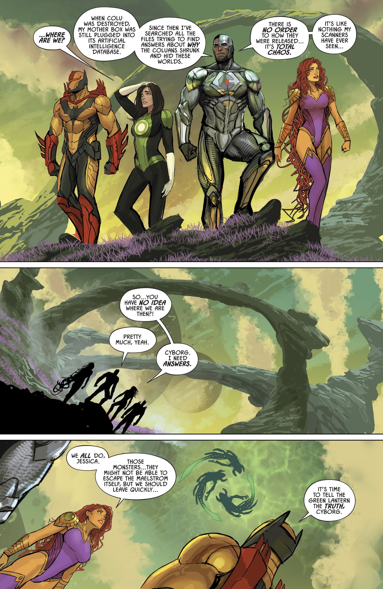 Read online Justice League Odyssey comic -  Issue #1 - 19