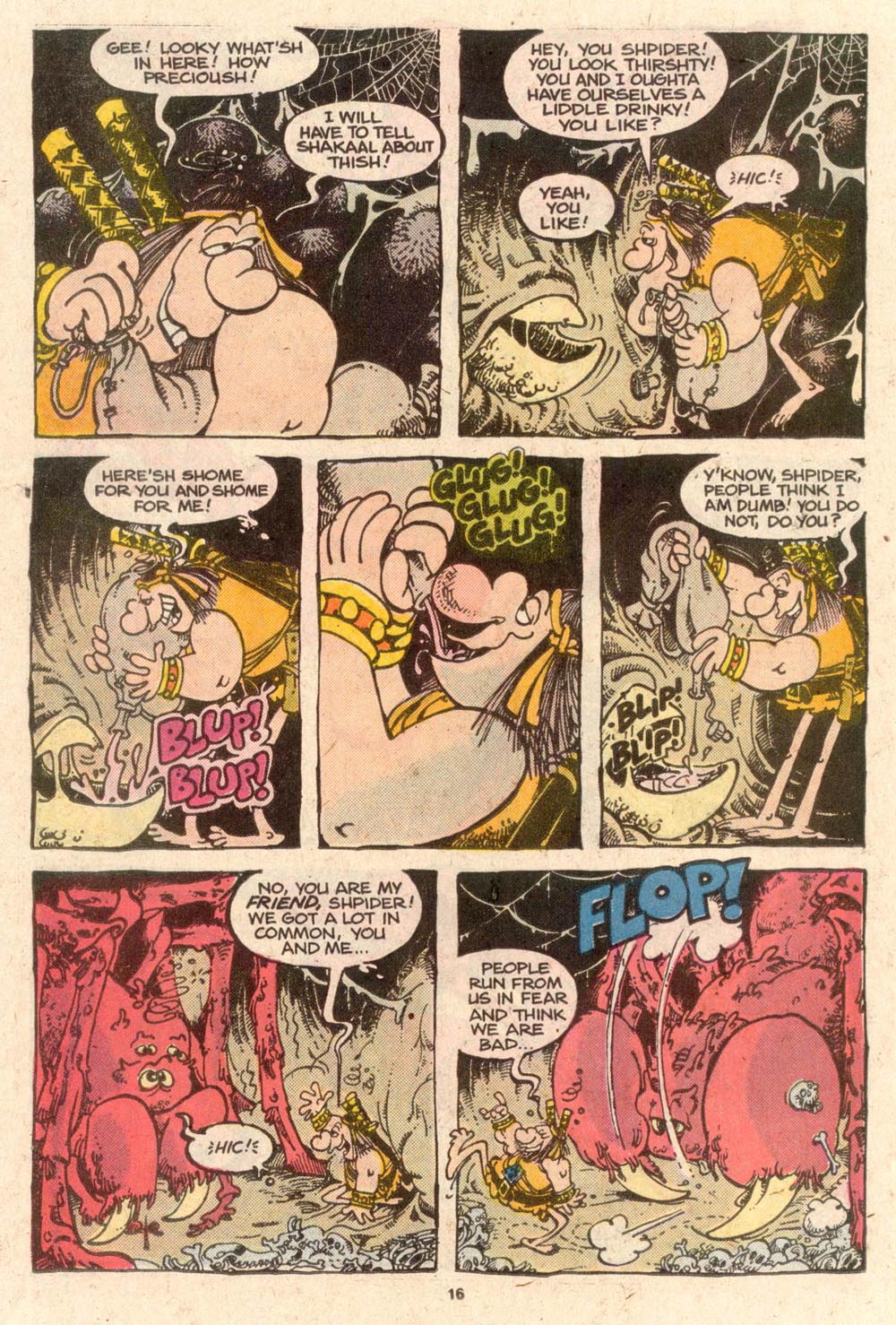 Read online Sergio Aragonés Groo the Wanderer comic -  Issue #52 - 16