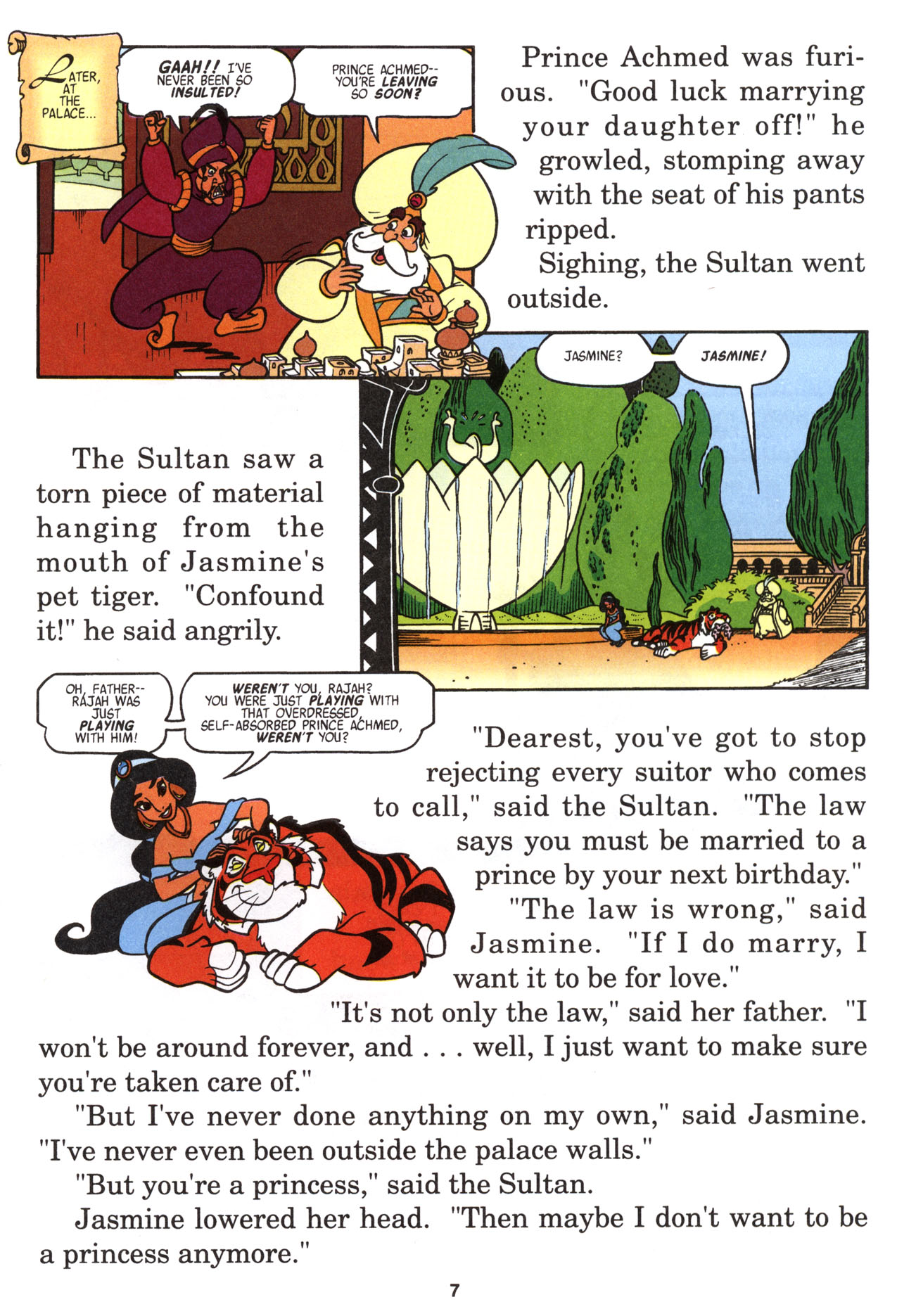 Read online Disney's Junior Graphic Novel Aladdin comic -  Issue # Full - 9