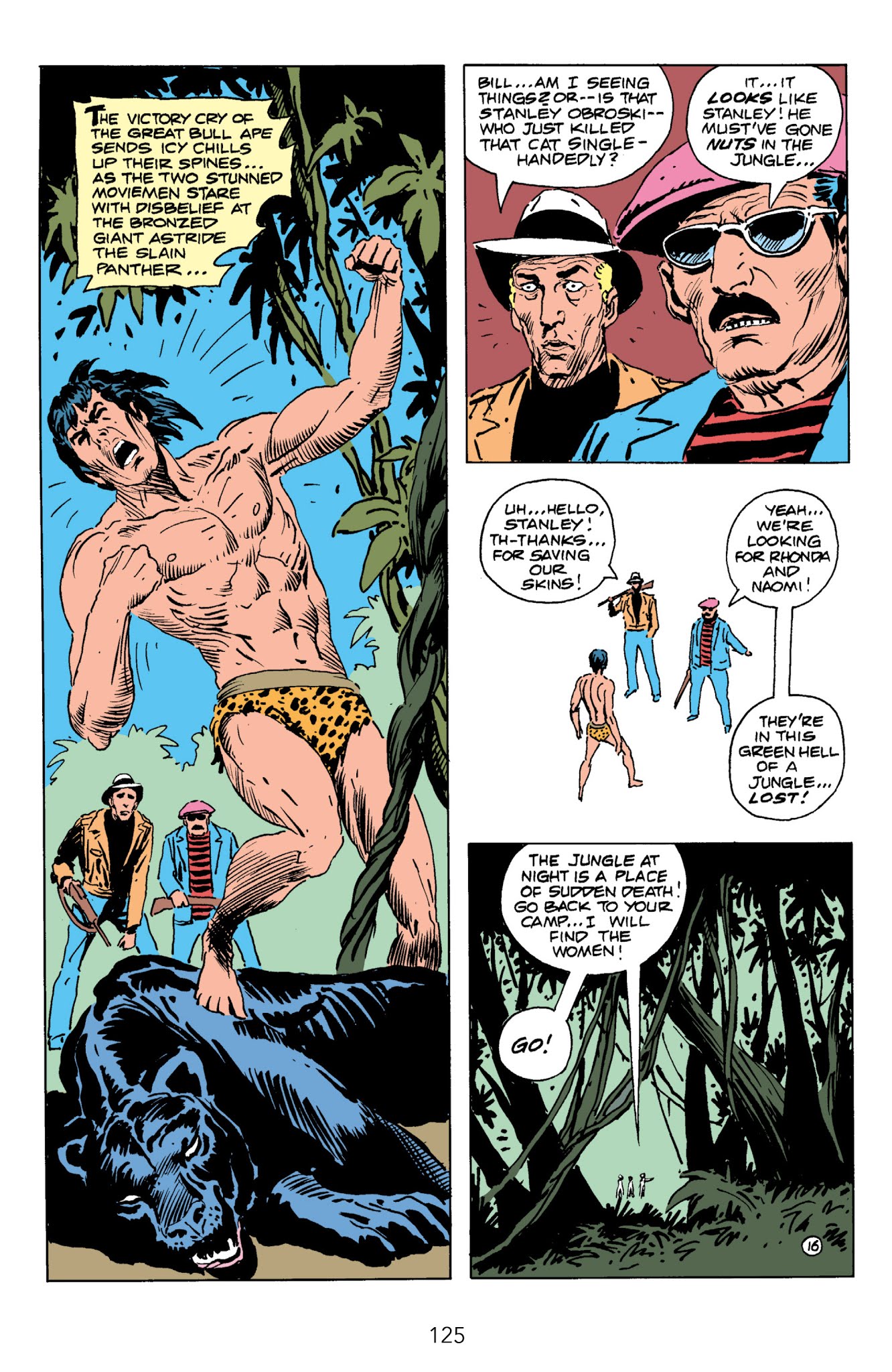 Read online Edgar Rice Burroughs' Tarzan The Joe Kubert Years comic -  Issue # TPB 3 (Part 2) - 16
