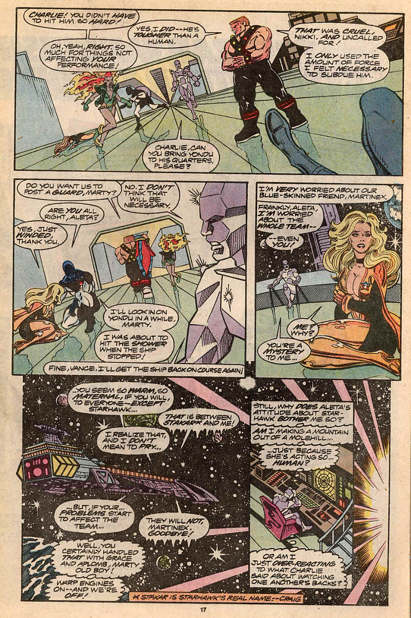 Read online Guardians of the Galaxy (1990) comic -  Issue #8 - 14