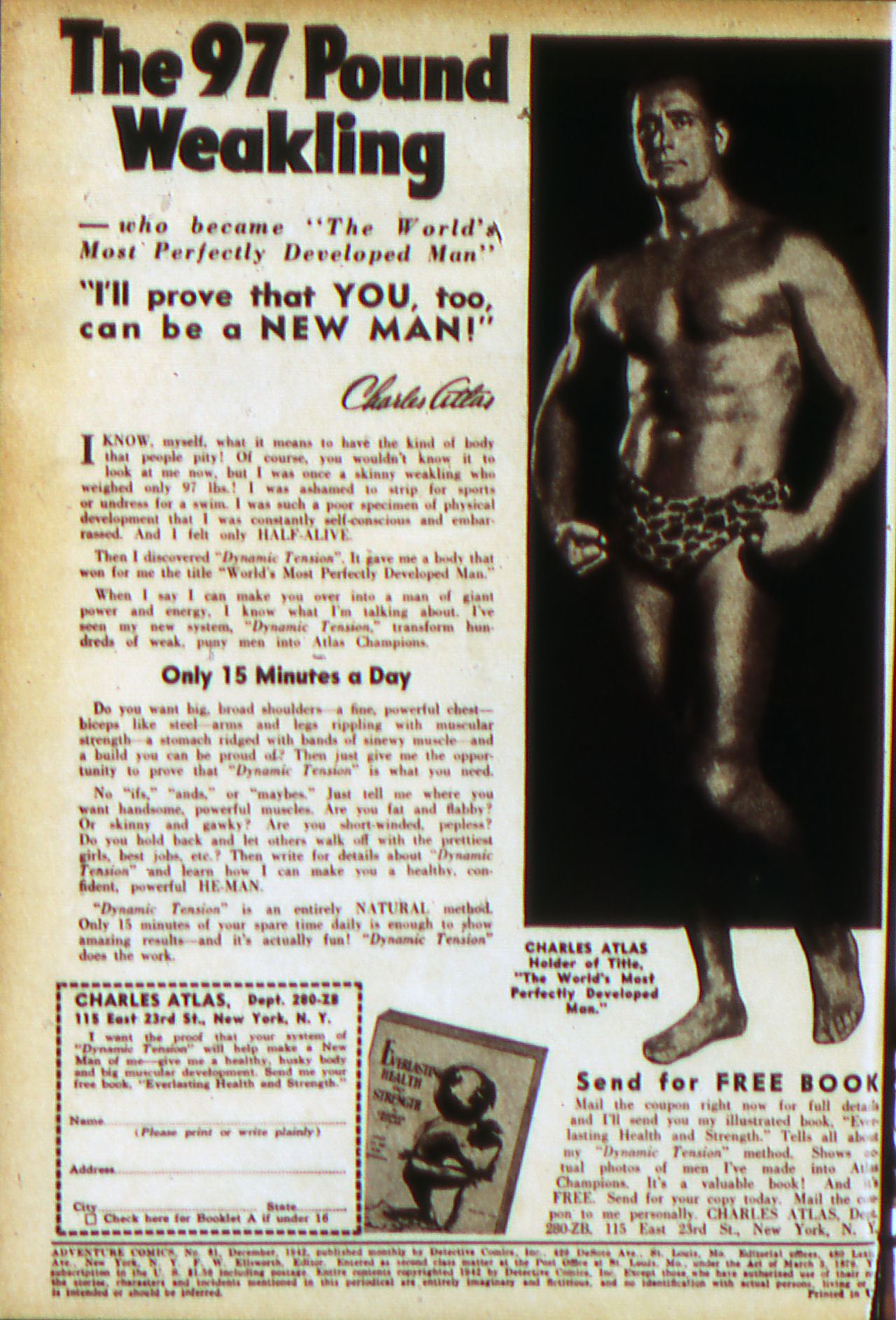 Read online Adventure Comics (1938) comic -  Issue #81 - 2