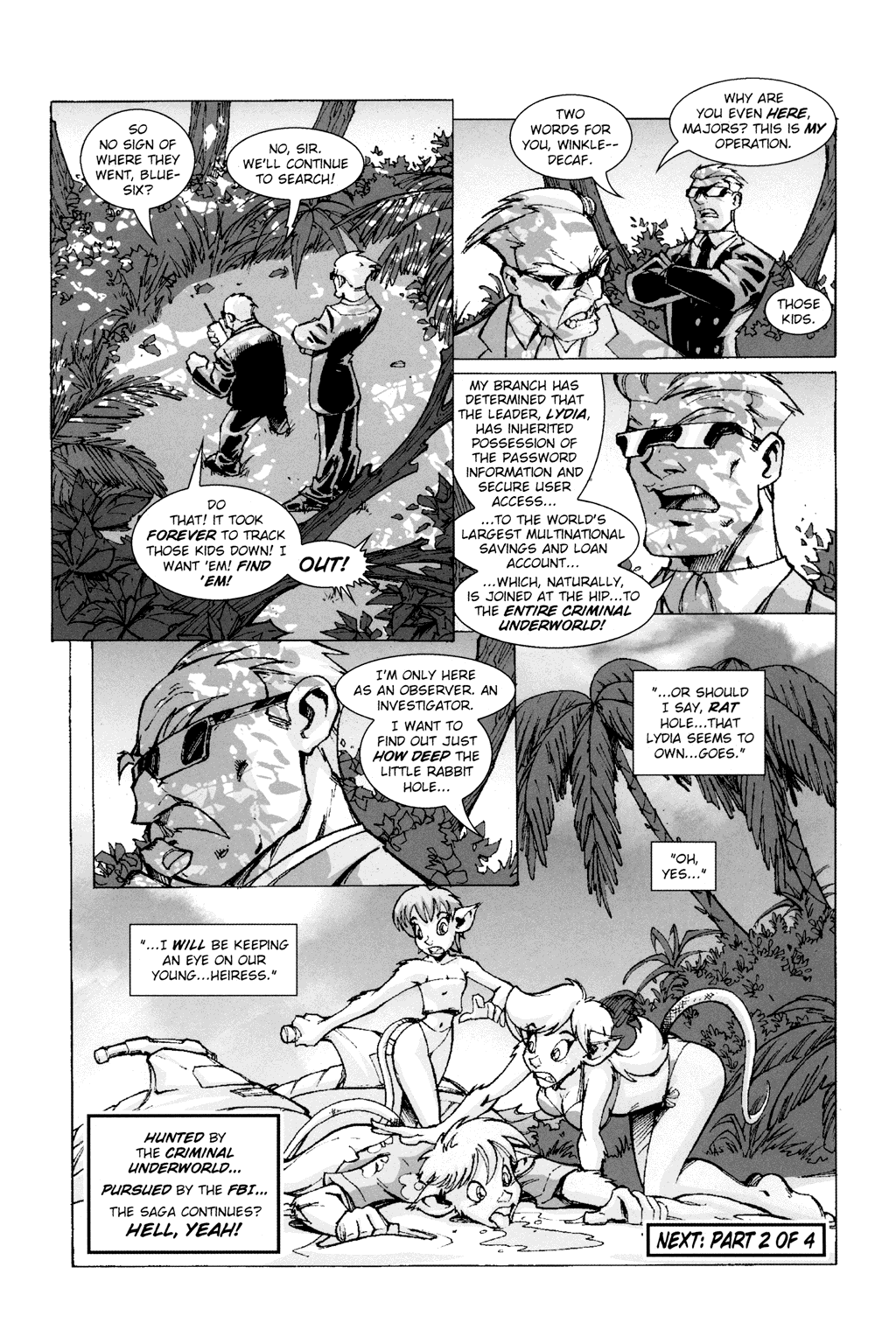 Read online Gold Digger: Throne of Shadows comic -  Issue #1 - 29