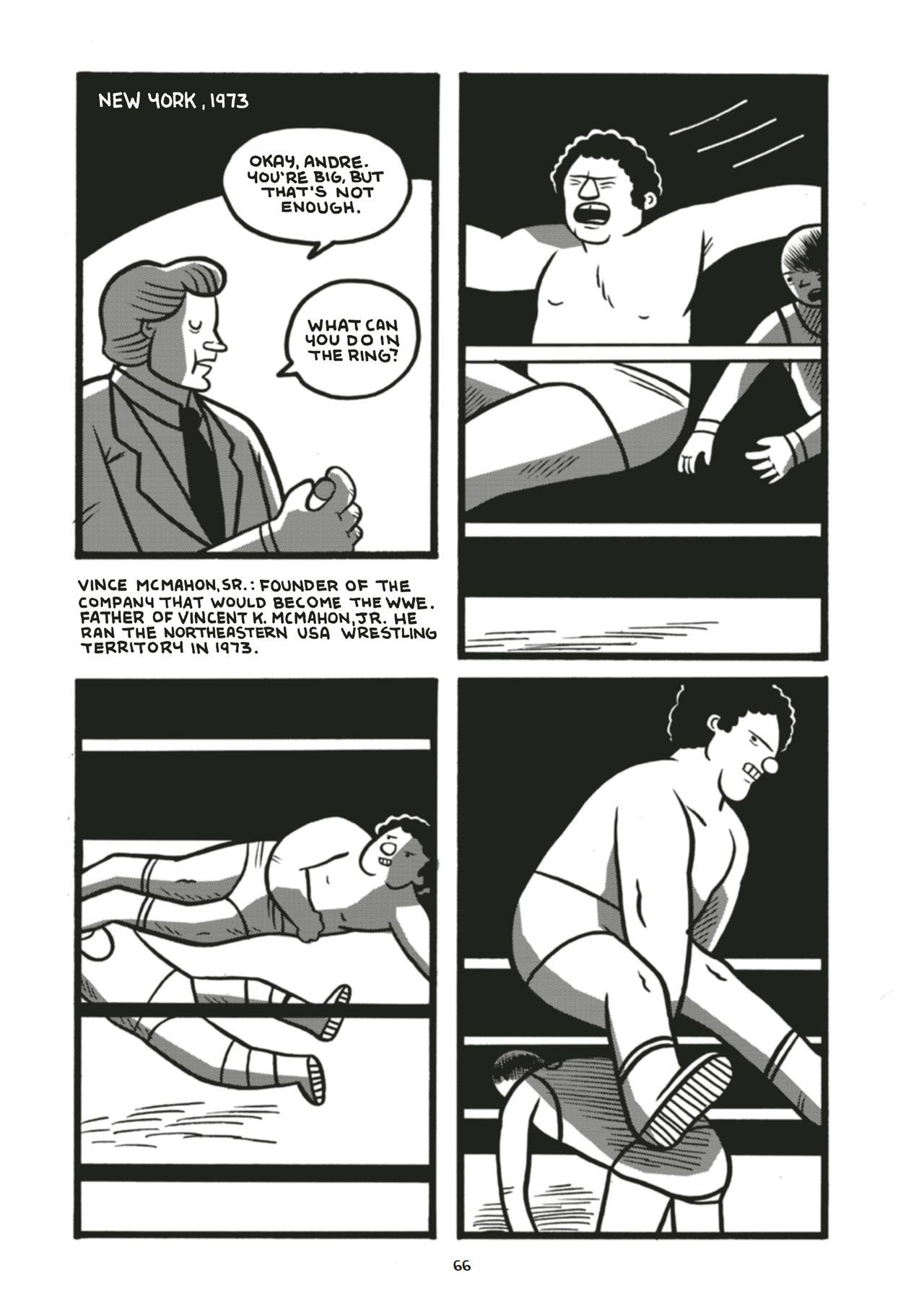 Read online Andre the Giant: Life and Legend comic -  Issue #1 - 66