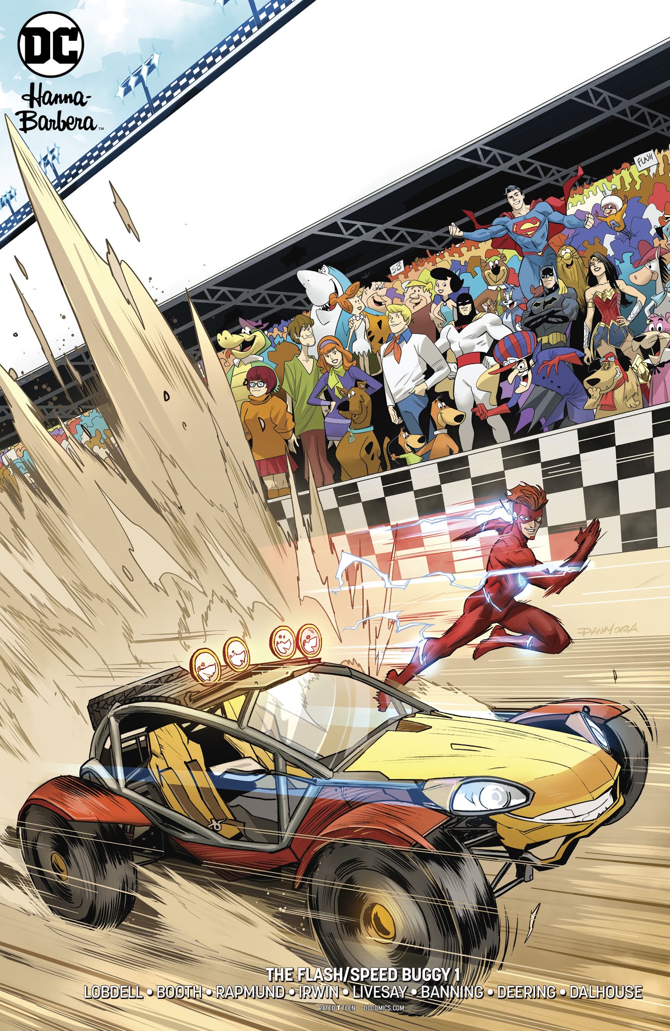 Read online DC Meets Hanna-Barbera comic -  Issue # Issue Flash - Speed Buggy - 3