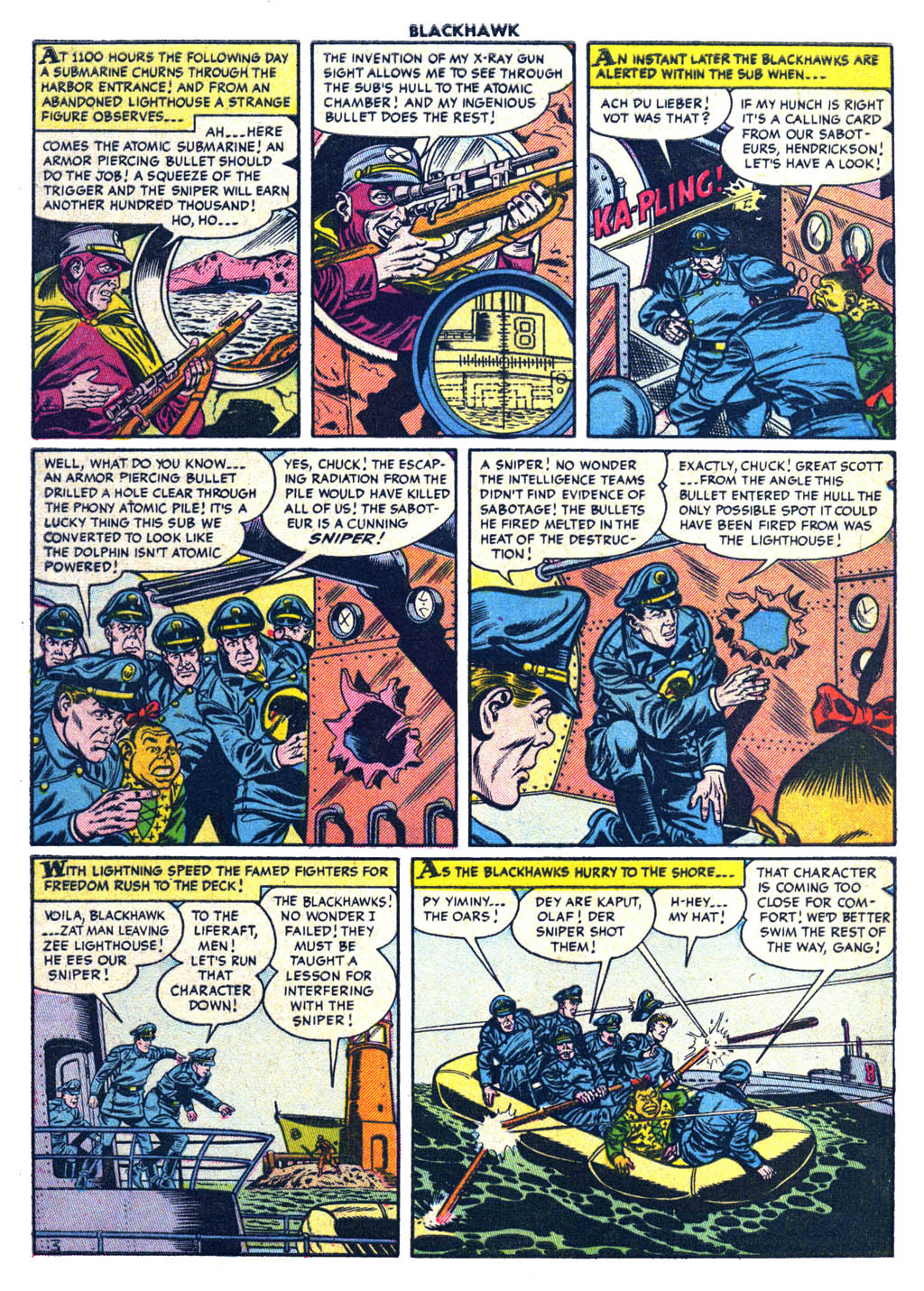 Read online Blackhawk (1957) comic -  Issue #88 - 28