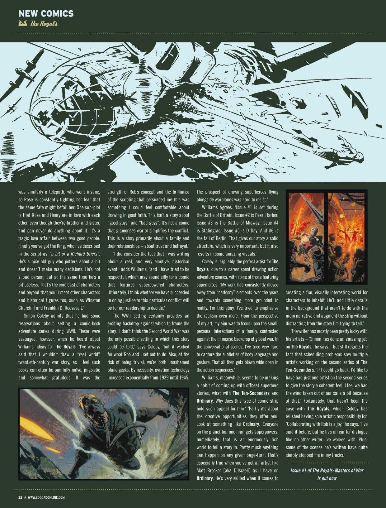 Read online Judge Dredd Megazine (Vol. 5) comic -  Issue #345 - 22