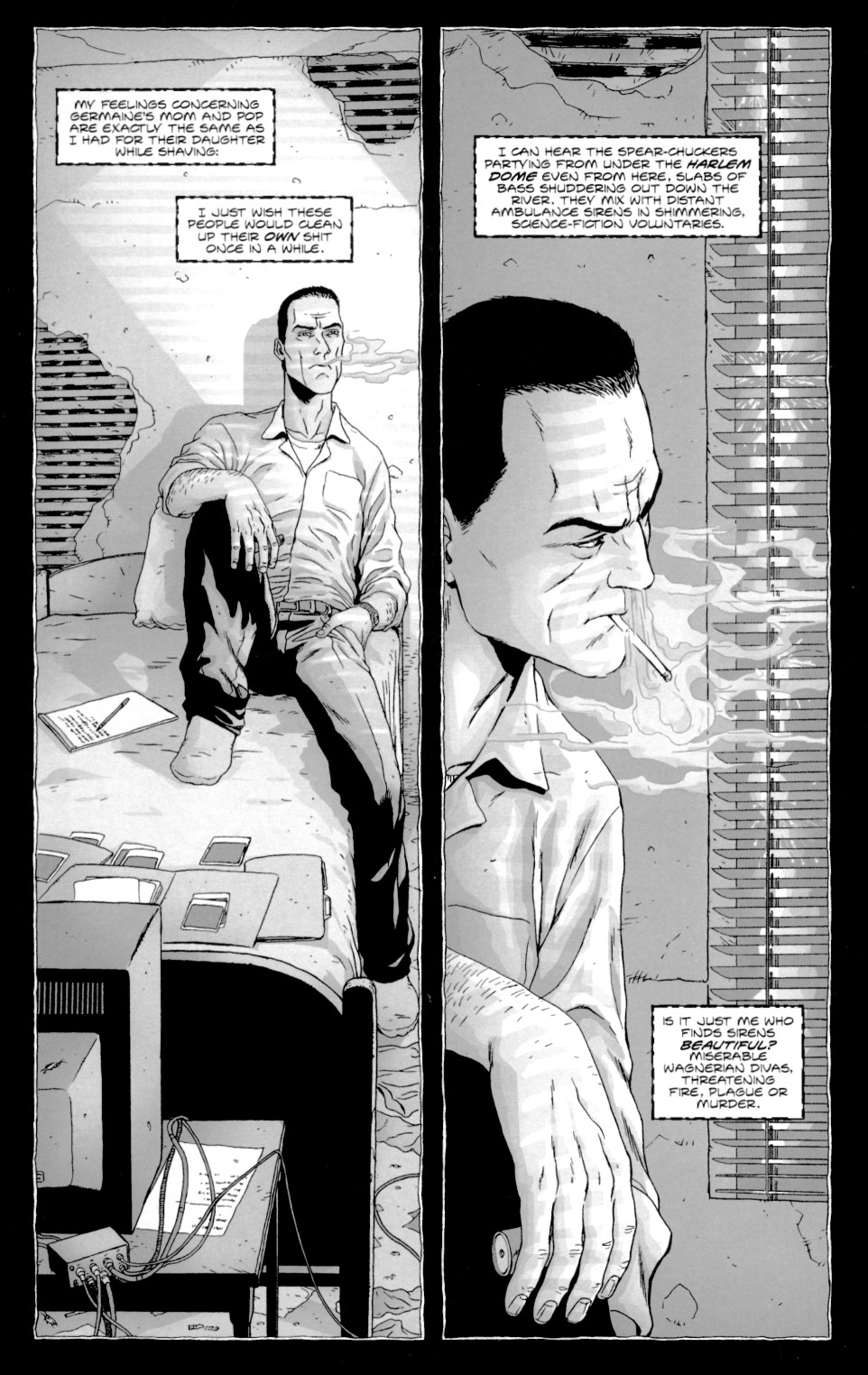 Read online Alan Moore's The Courtyard comic -  Issue #1 - 7