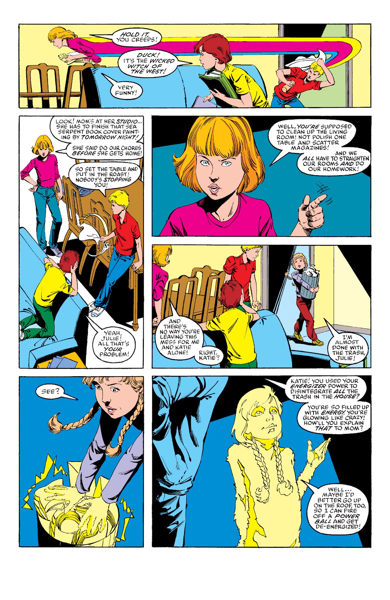 Read online Power Pack Classic comic -  Issue # TPB 2 (Part 1) - 7