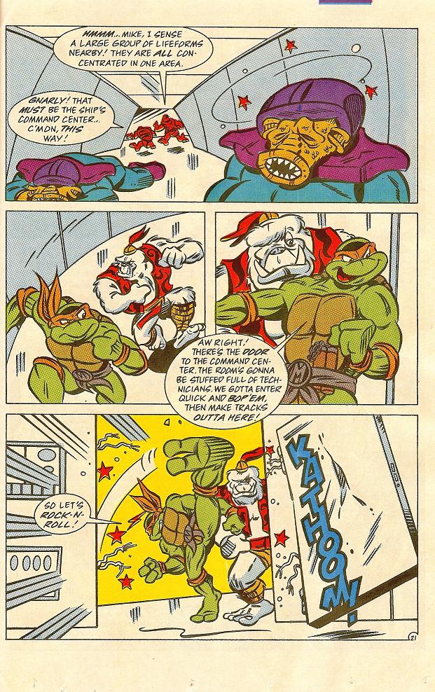 Read online Teenage Mutant Ninja Turtles Adventures (1989) comic -  Issue #26 - 22
