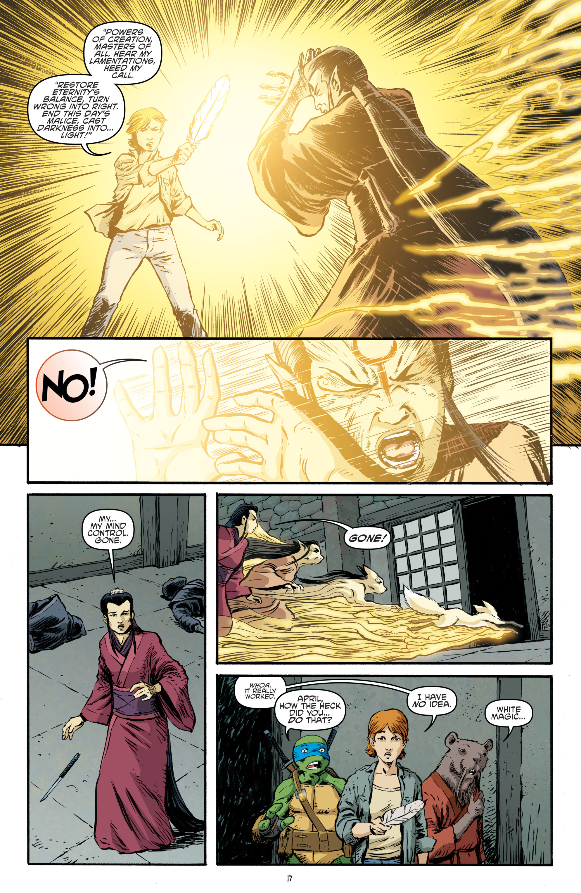 Read online Teenage Mutant Ninja Turtles (2011) comic -  Issue #60 - 19