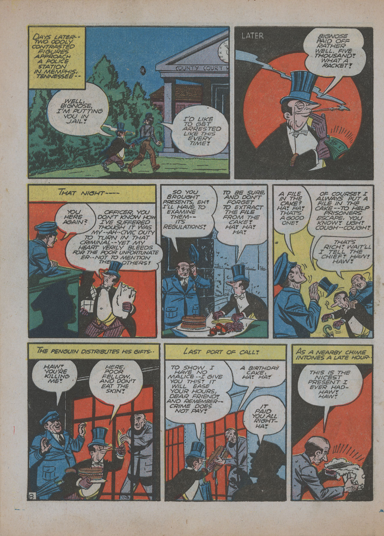 Read online Detective Comics (1937) comic -  Issue #59 - 10