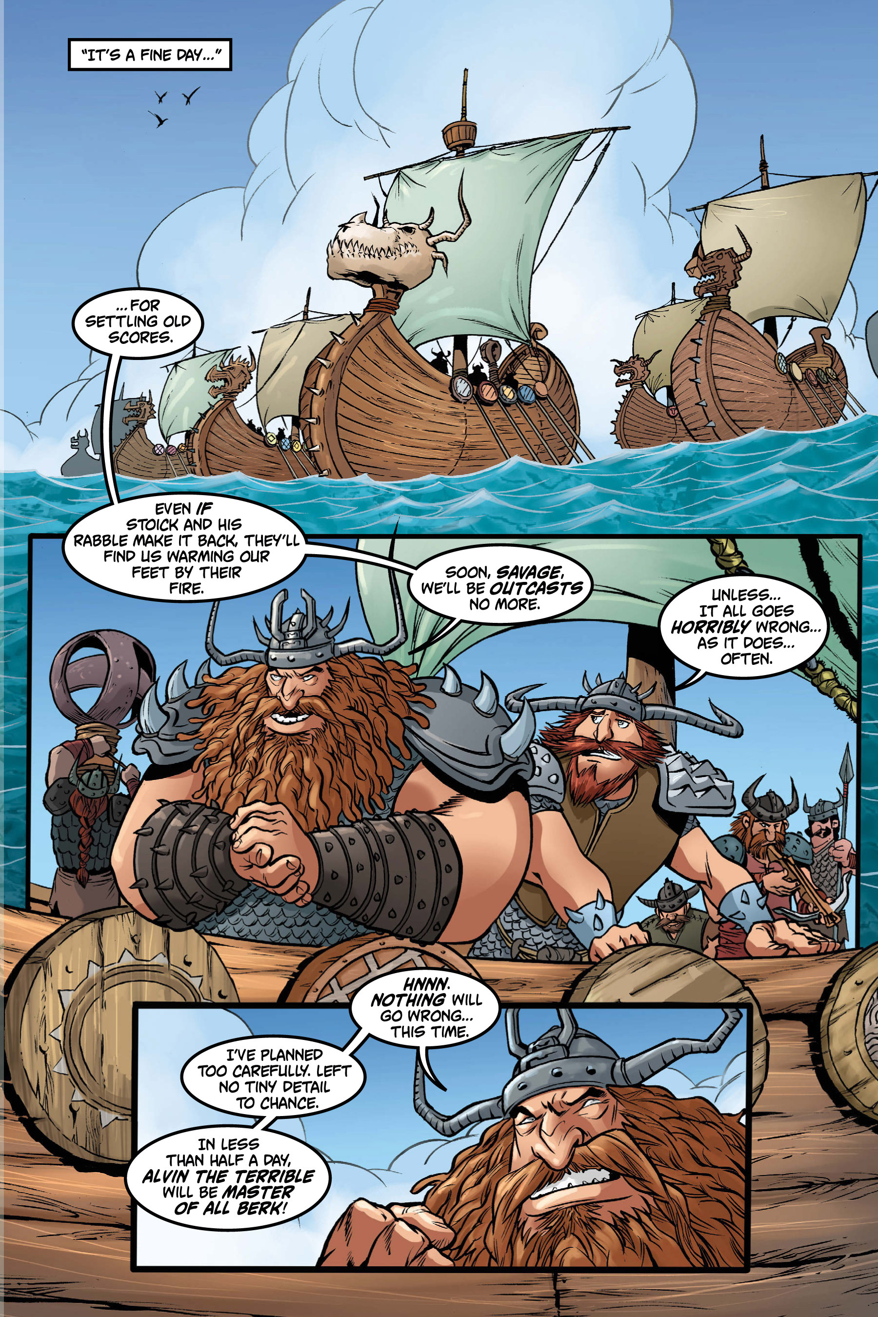 Read online DreamWorks Dragons: Riders of Berk comic -  Issue #2 - 21