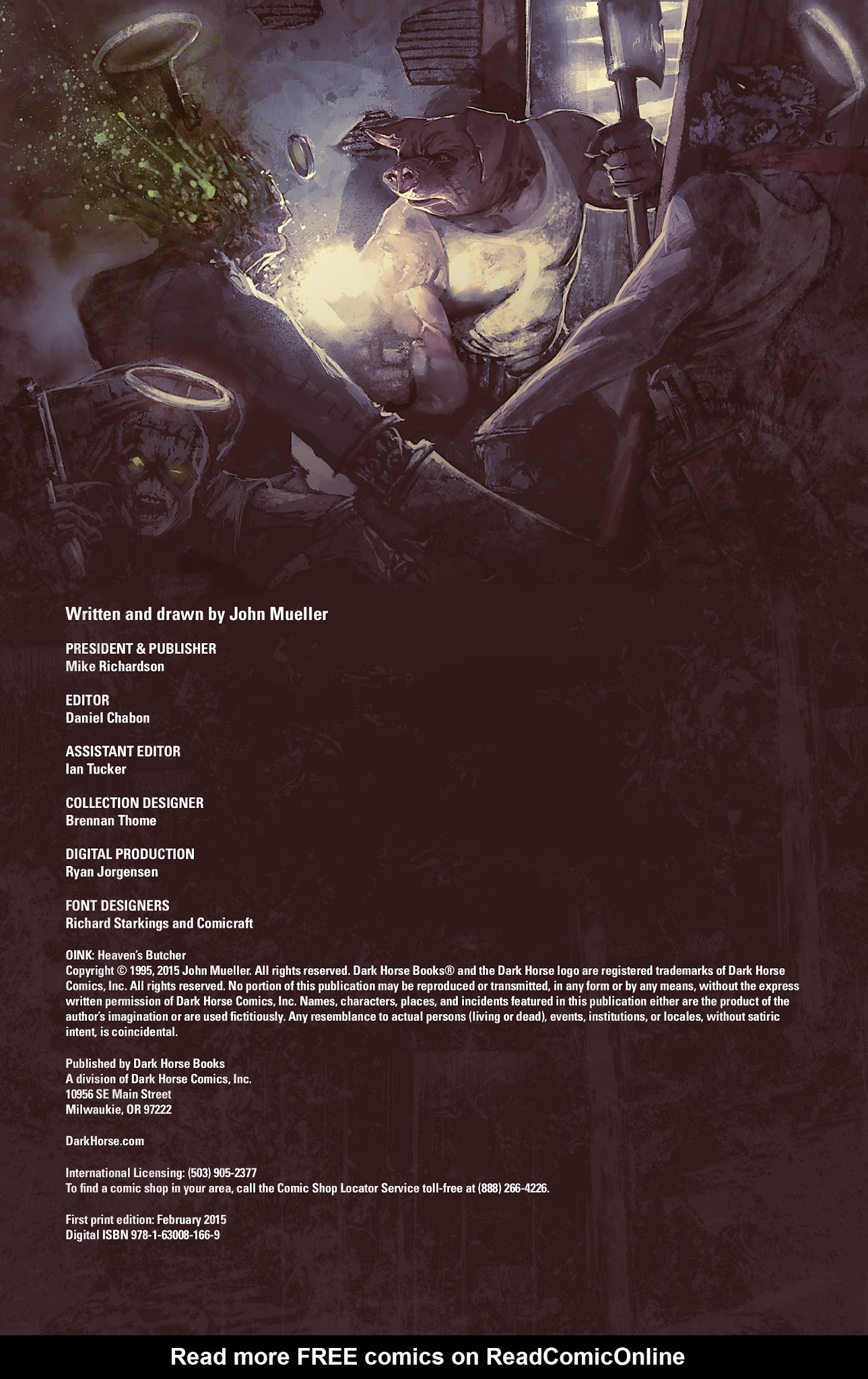 Read online Oink: Heaven's Butcher comic -  Issue # TPB - 5