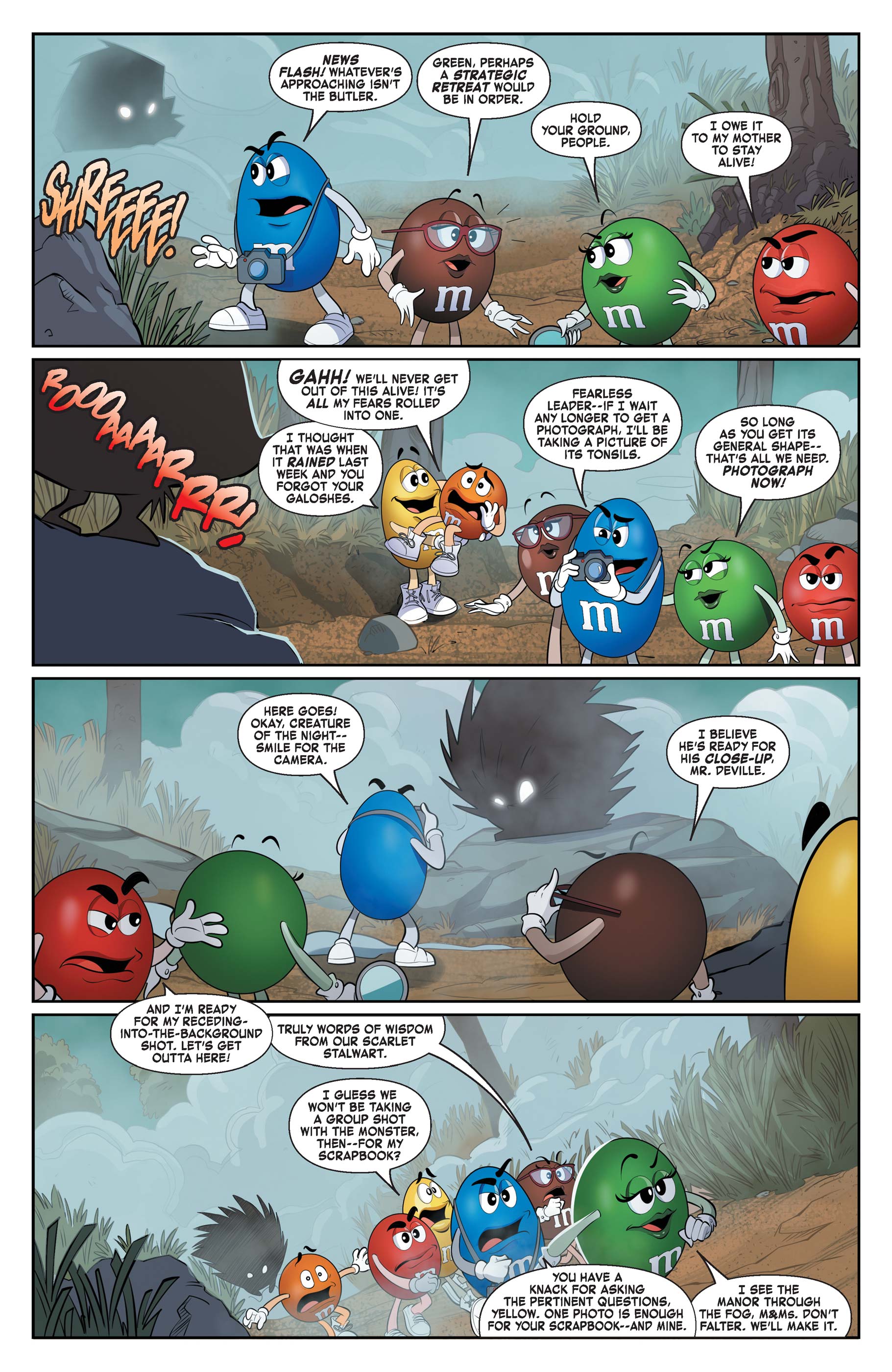 Read online M&Ms - Mistaken Identity comic -  Issue #1 - 10