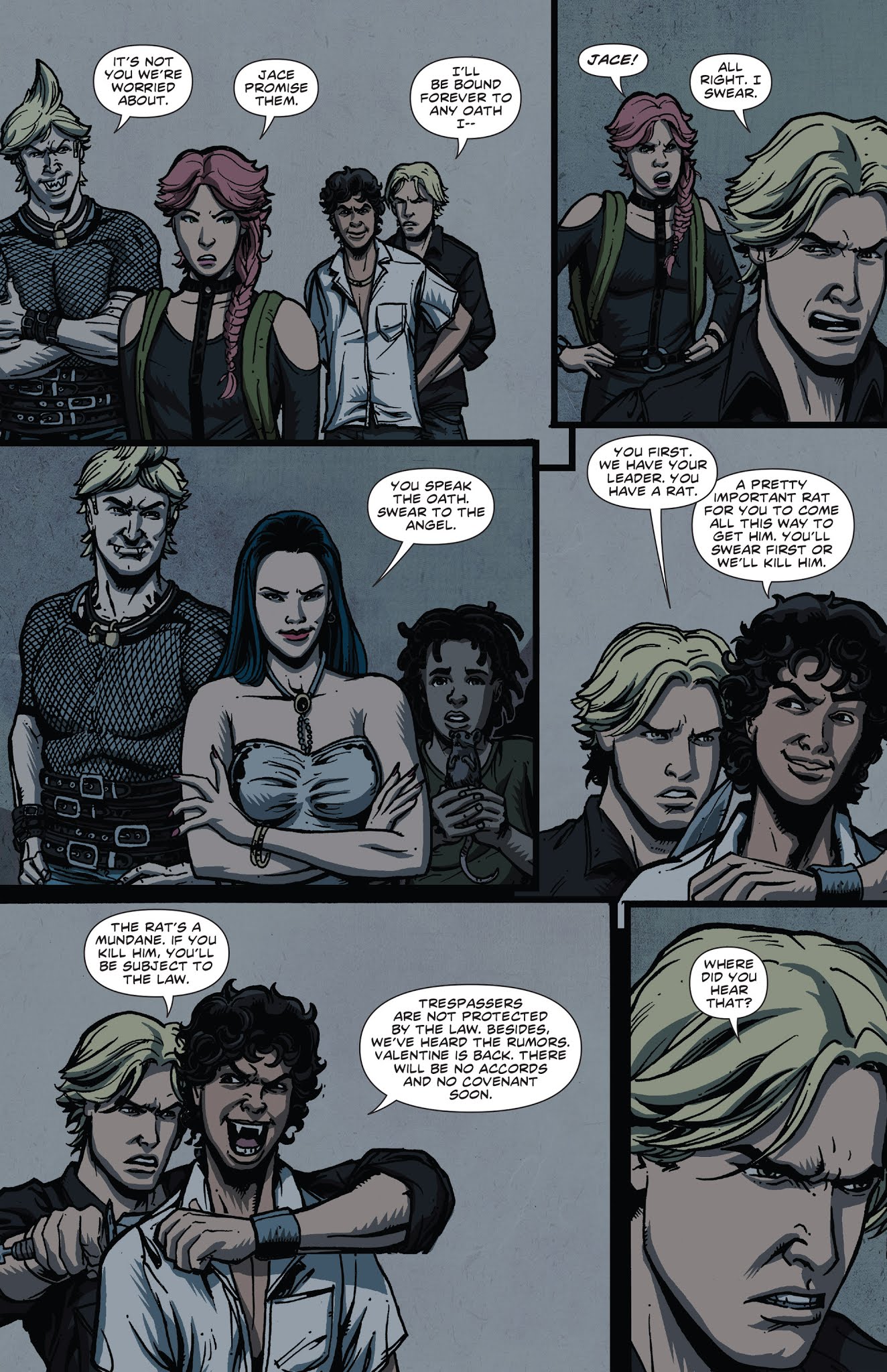 Read online The Mortal Instruments: City of Bones comic -  Issue #6 - 20