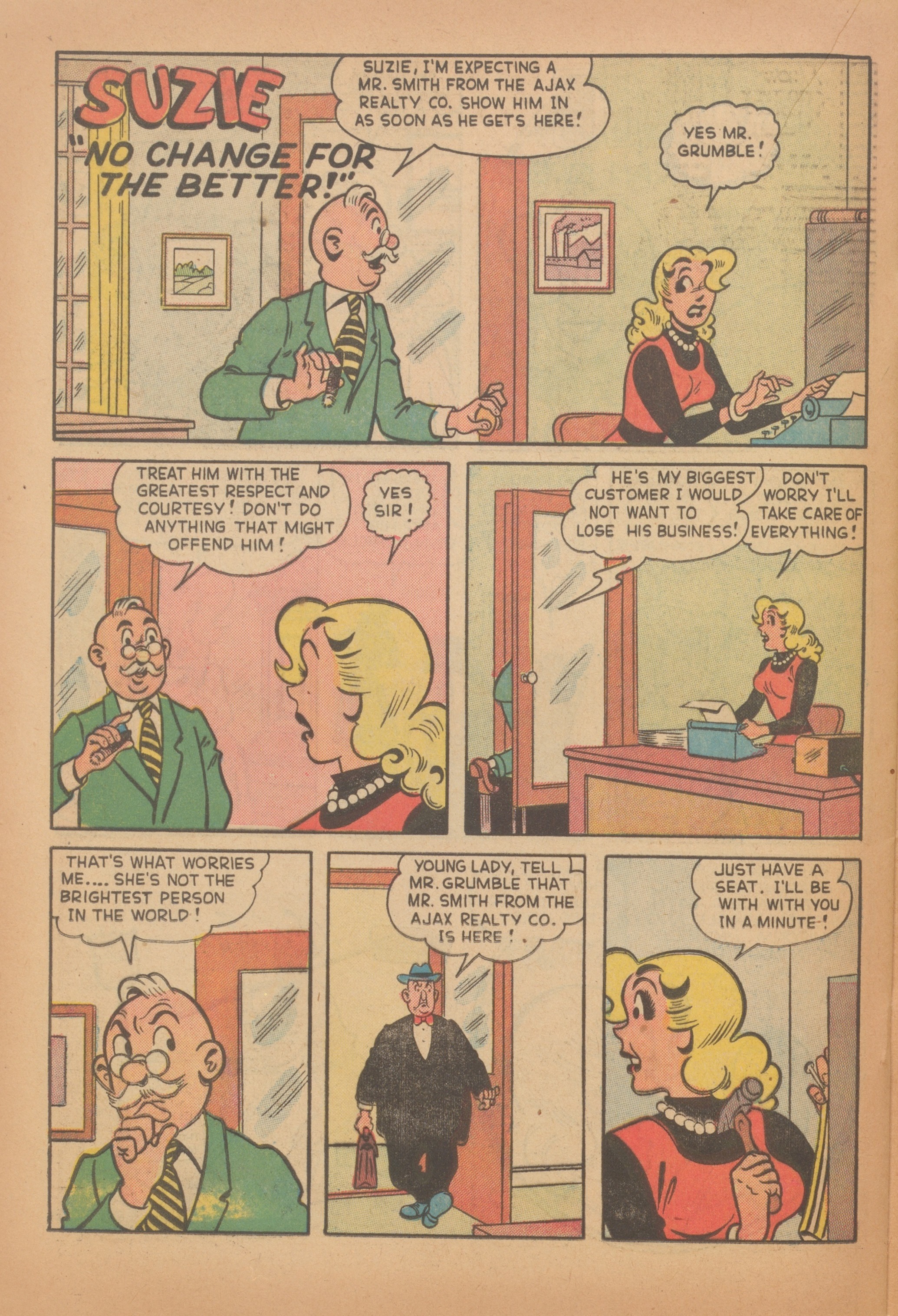Read online Suzie Comics comic -  Issue #98 - 24