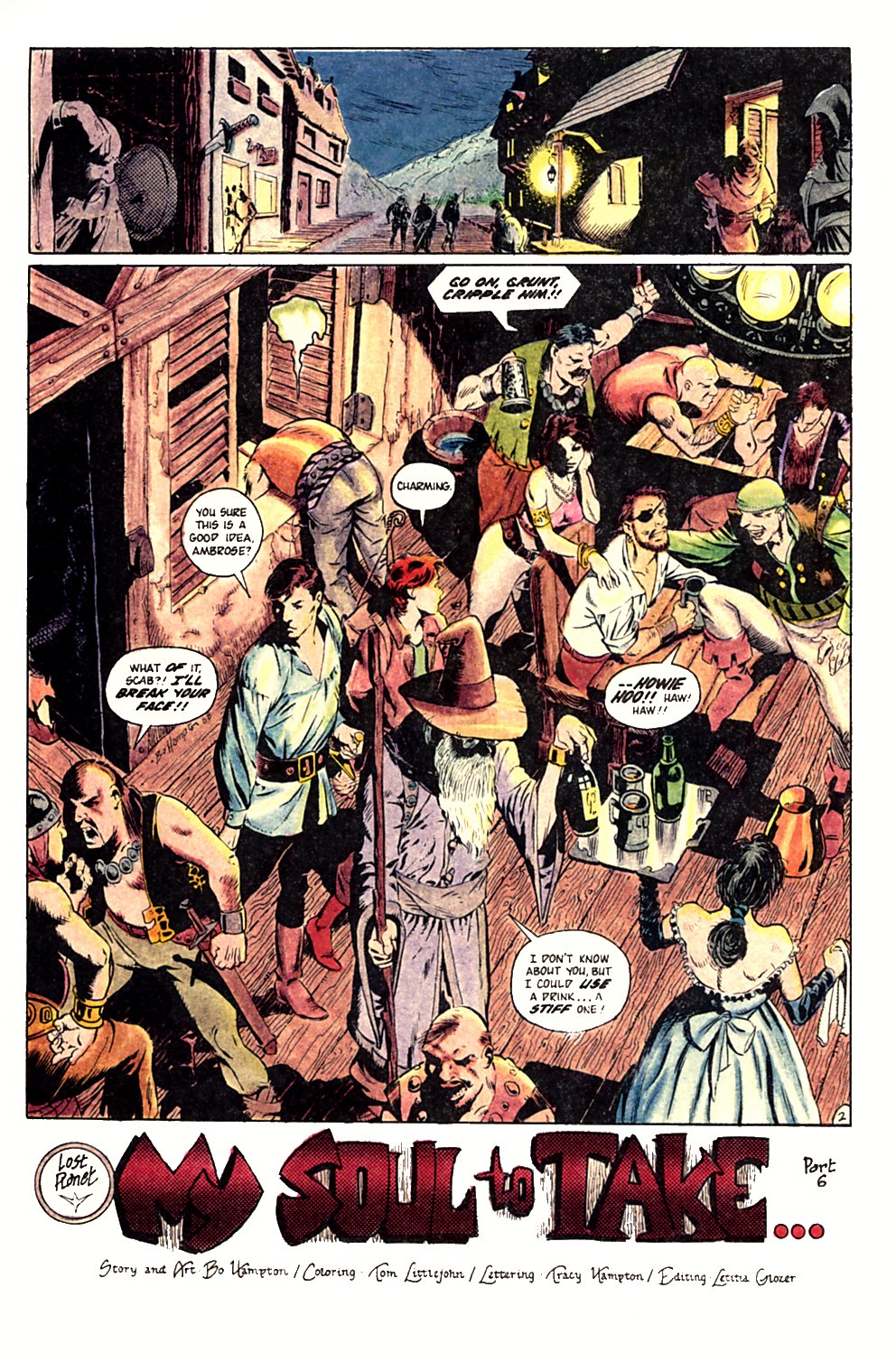 Read online Lost Planet comic -  Issue #6 - 4