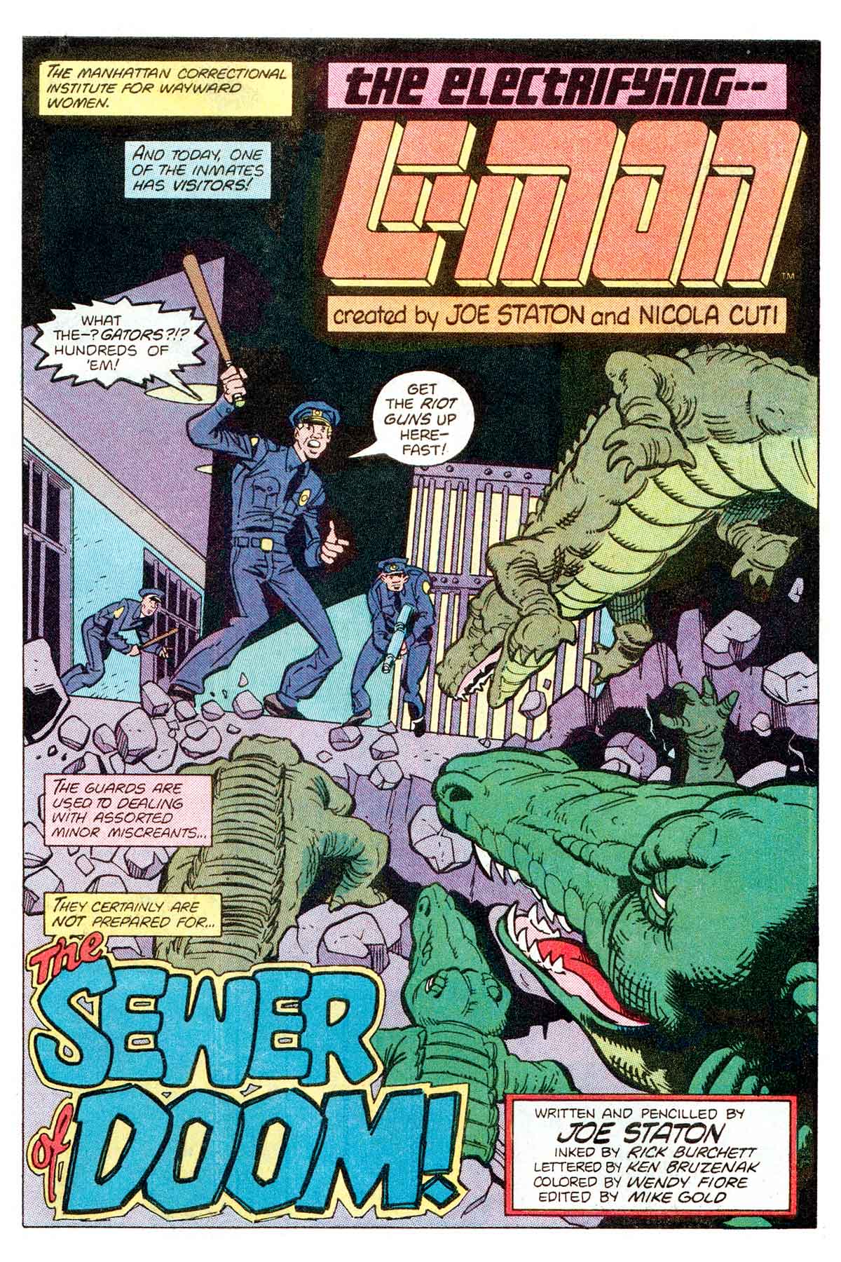 Read online E-Man (1983) comic -  Issue #12 - 3