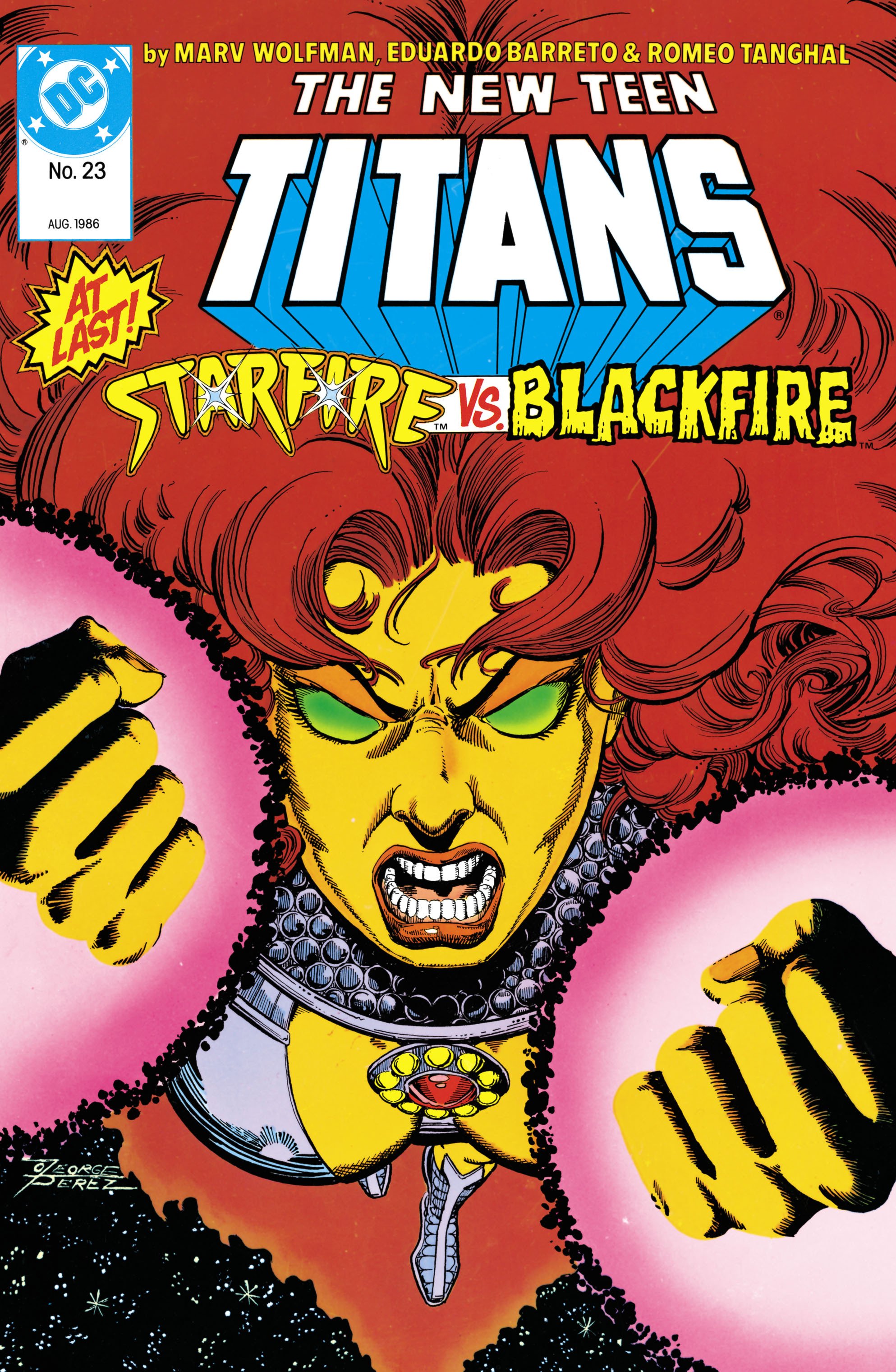 Read online The New Teen Titans (1984) comic -  Issue #23 - 1