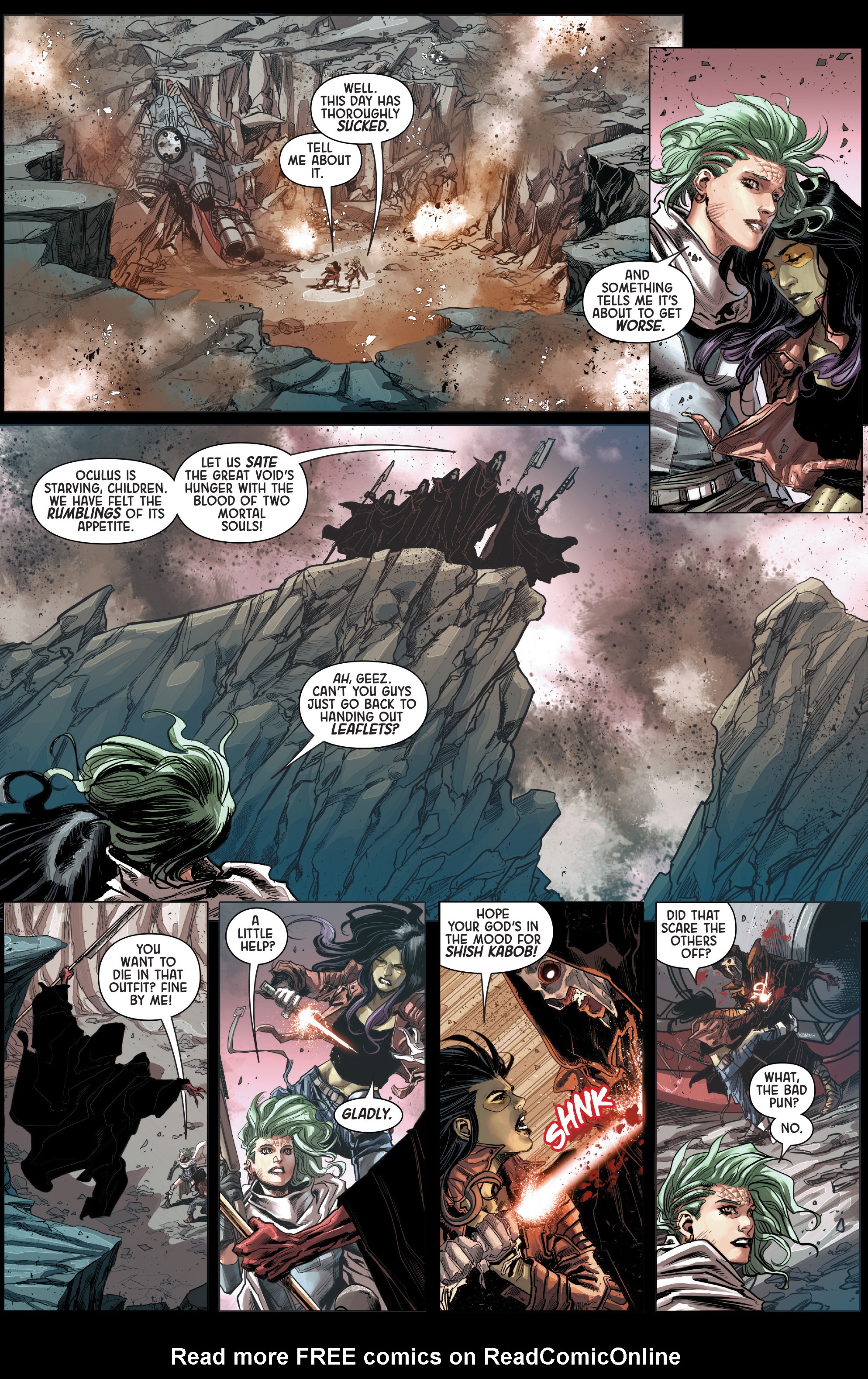 Read online Gamora comic -  Issue #2 - 16