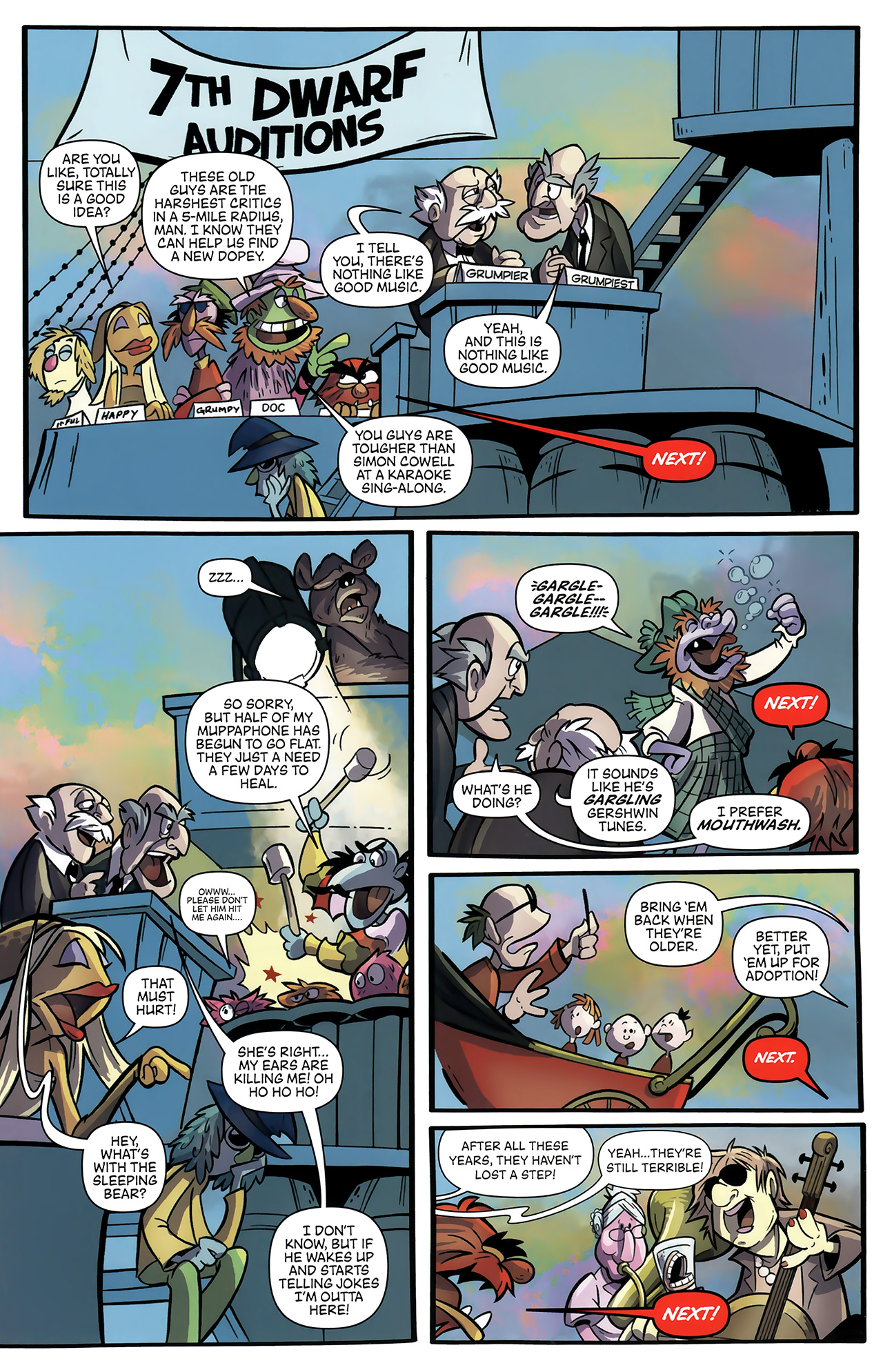 Read online Muppet Snow White comic -  Issue #2 - 14