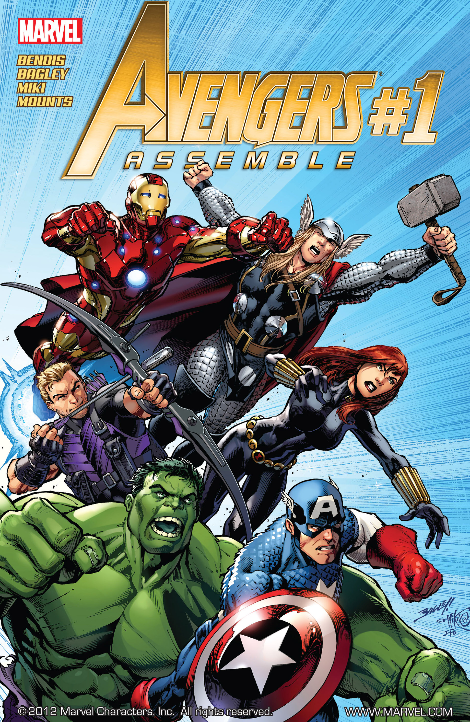 Read online Avengers Assemble (2012) comic -  Issue #1 - 1